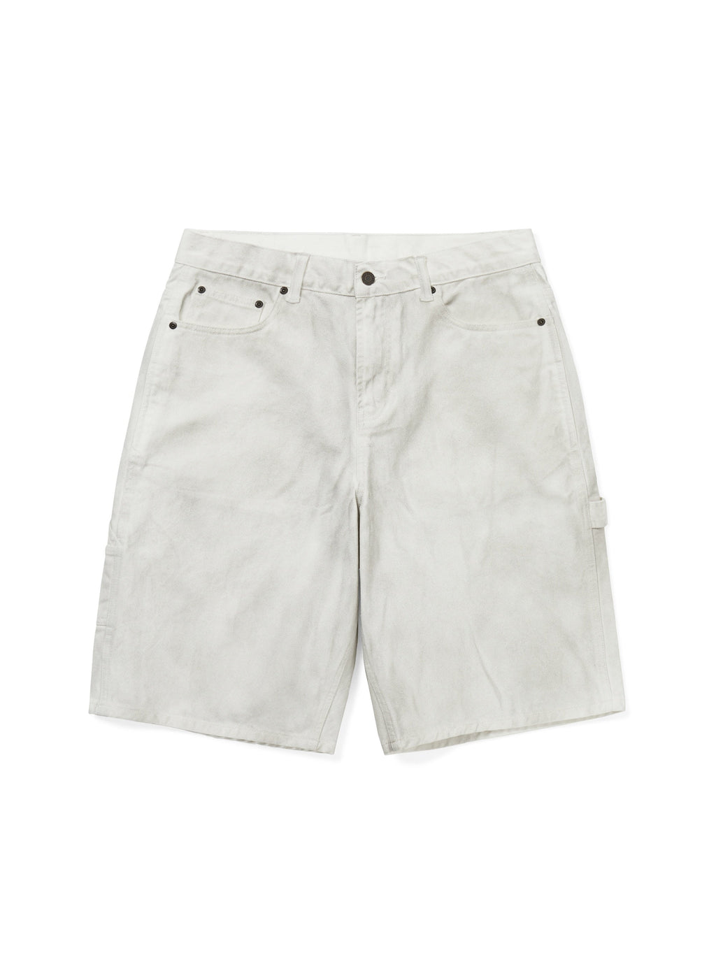 thisisneverthat - Relaxed Painter Short (White) product image 1 | TRAB K-Fashion Australia