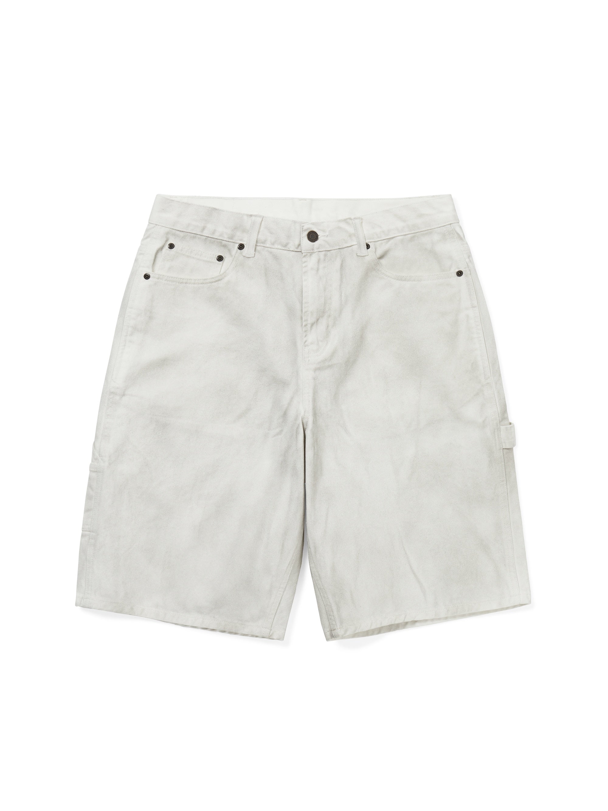 thisisneverthat - Relaxed Painter Short (White) product image 1 | TRAB K-Fashion Australia