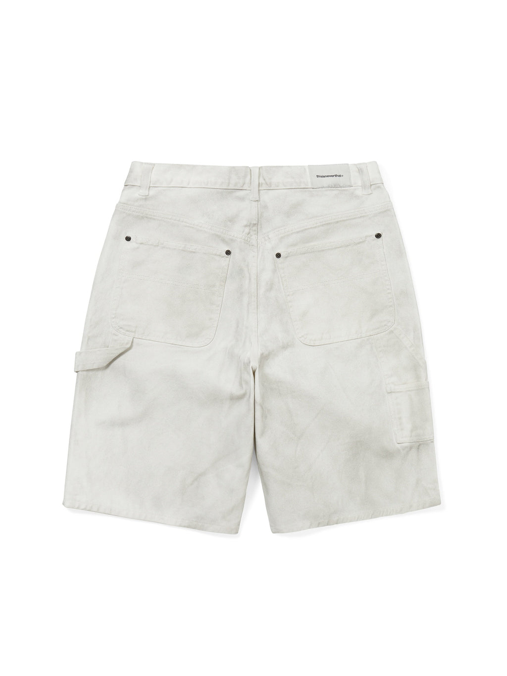 thisisneverthat - Relaxed Painter Short (White) product image 4 | TRAB K-Fashion Australia
