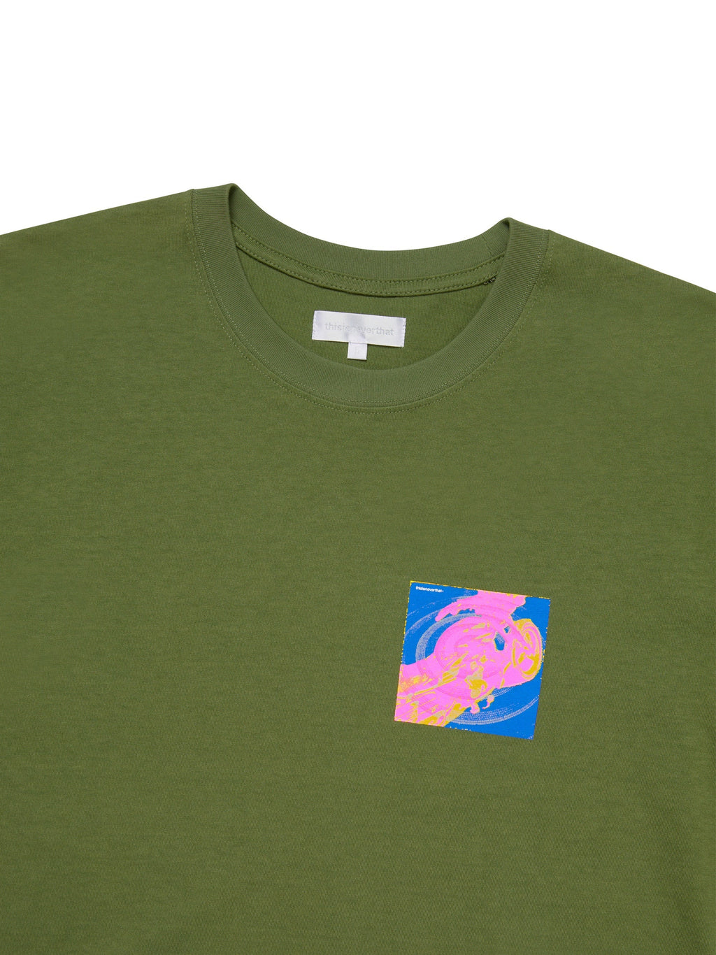 thisisneverthat - Resonance Tee (Moss Green) product image 2 | TRAB K-Fashion Australia