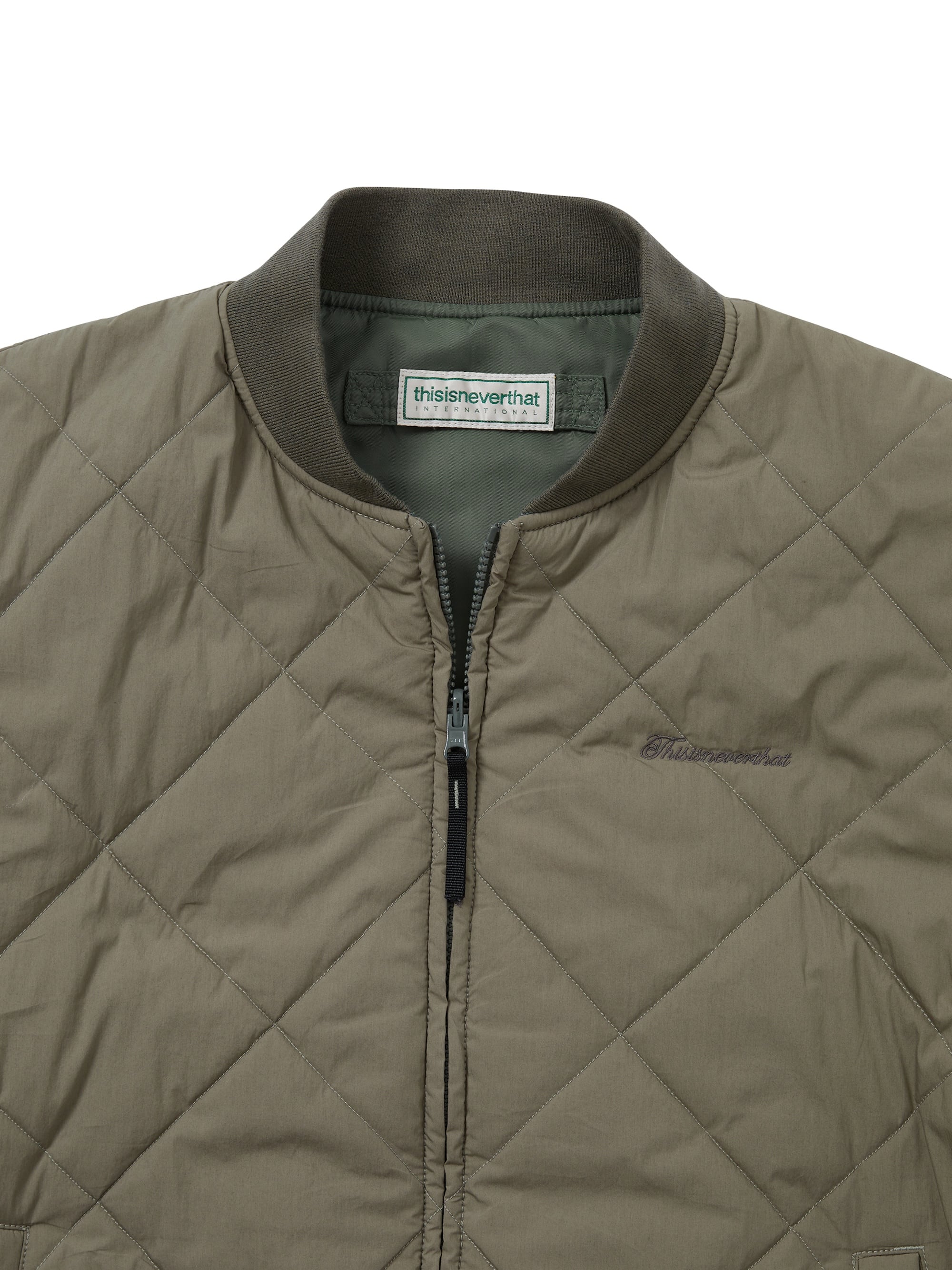 thisisneverthat - Reversible Bomber Jacket (Sage) product image 2 | TRAB K-Fashion Australia