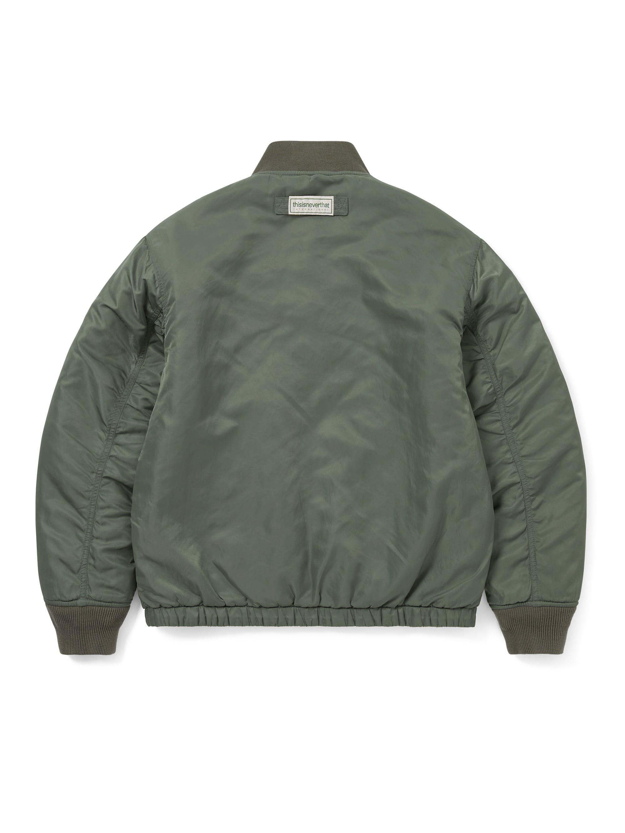 thisisneverthat - Reversible Bomber Jacket (Dark Sage) product image 4 | TRAB K-Fashion Australia