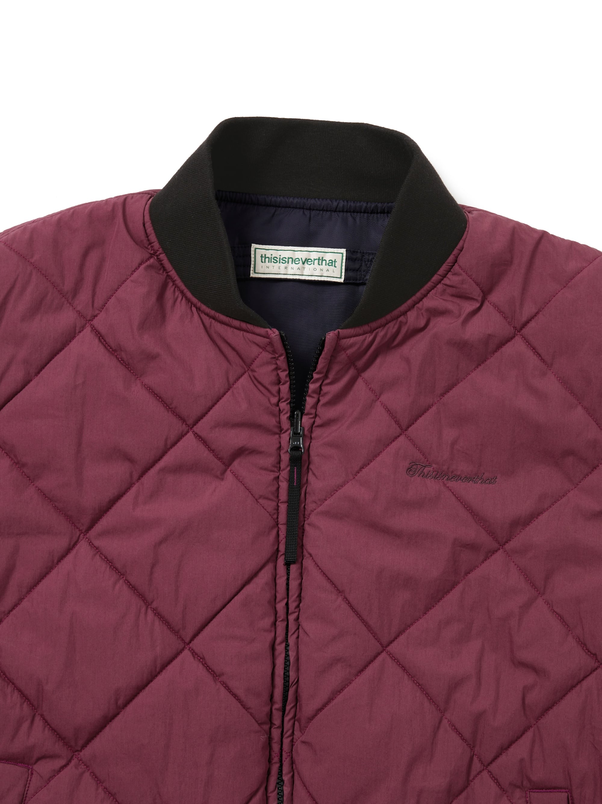 thisisneverthat - Reversible Bomber Jacket (Magenta) product image 2 | TRAB K-Fashion Australia