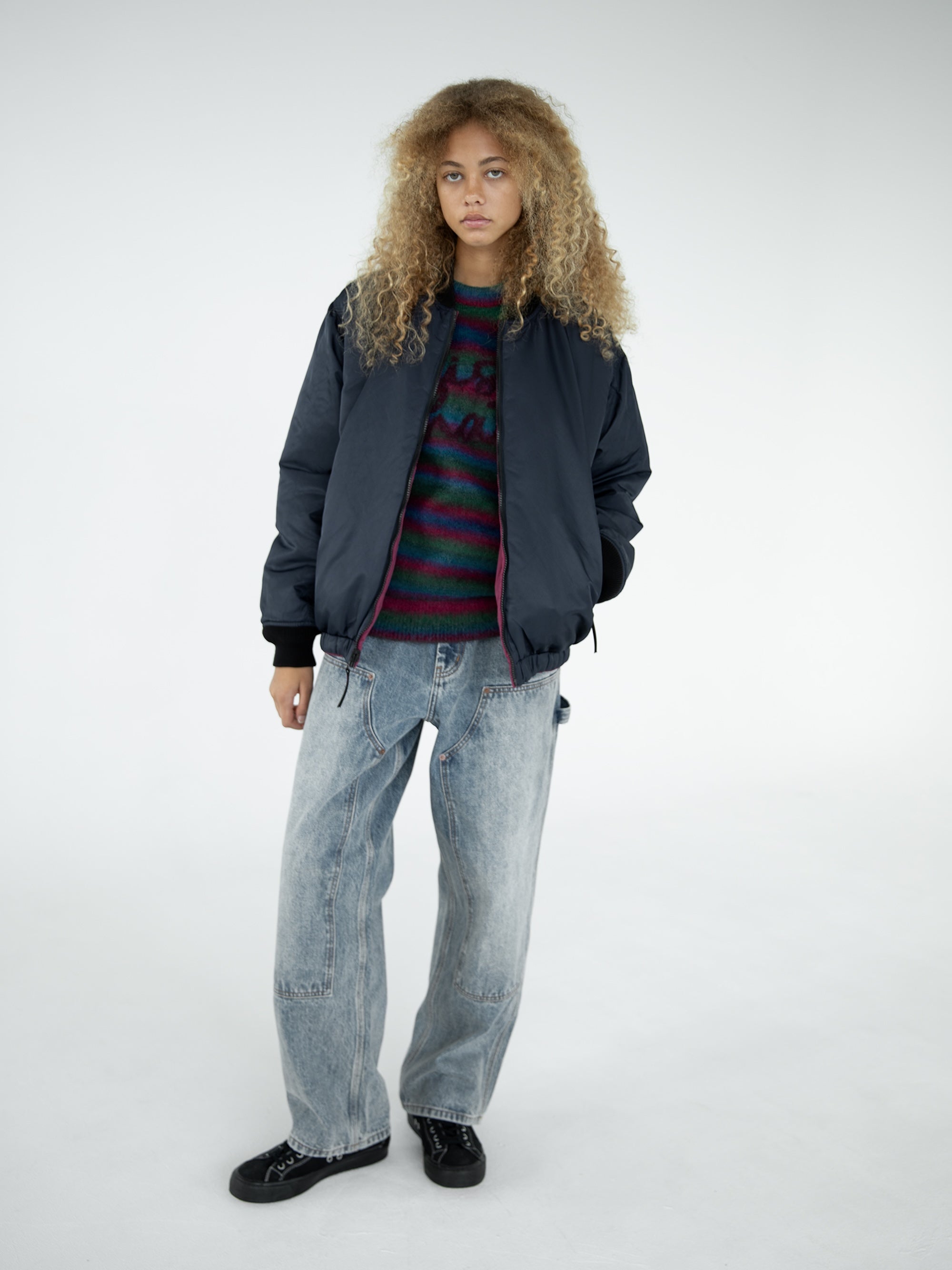 thisisneverthat - Reversible Bomber Jacket (Magenta) product image 6 | TRAB K-Fashion Australia