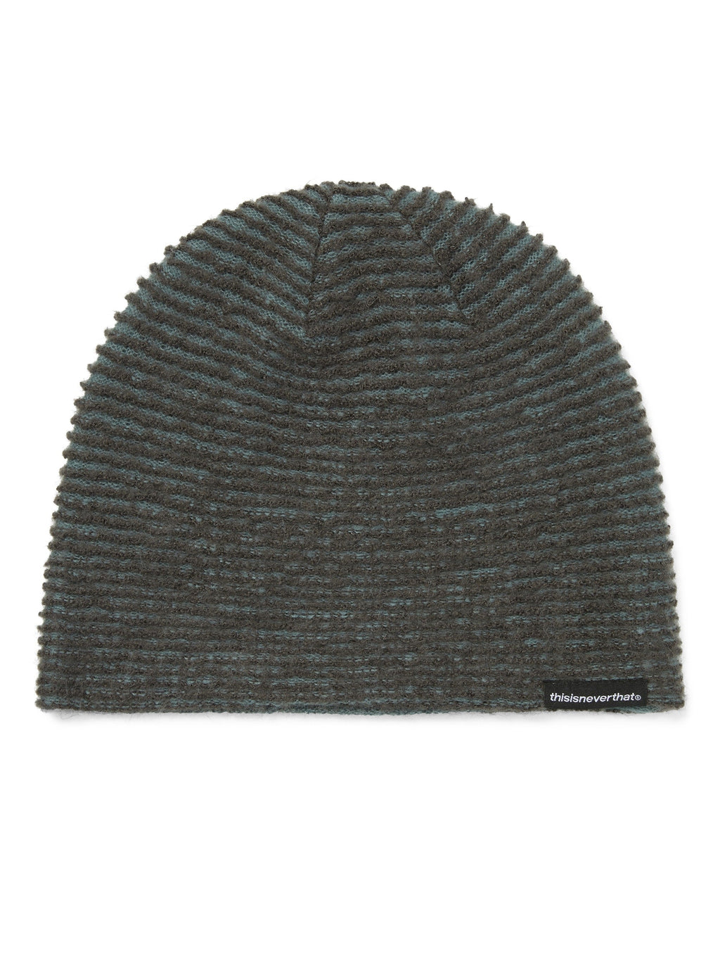 thisisneverthat - Reversible Knit No Cuff Beanie (Charcoal) product image 1 | TRAB K-Fashion Australia