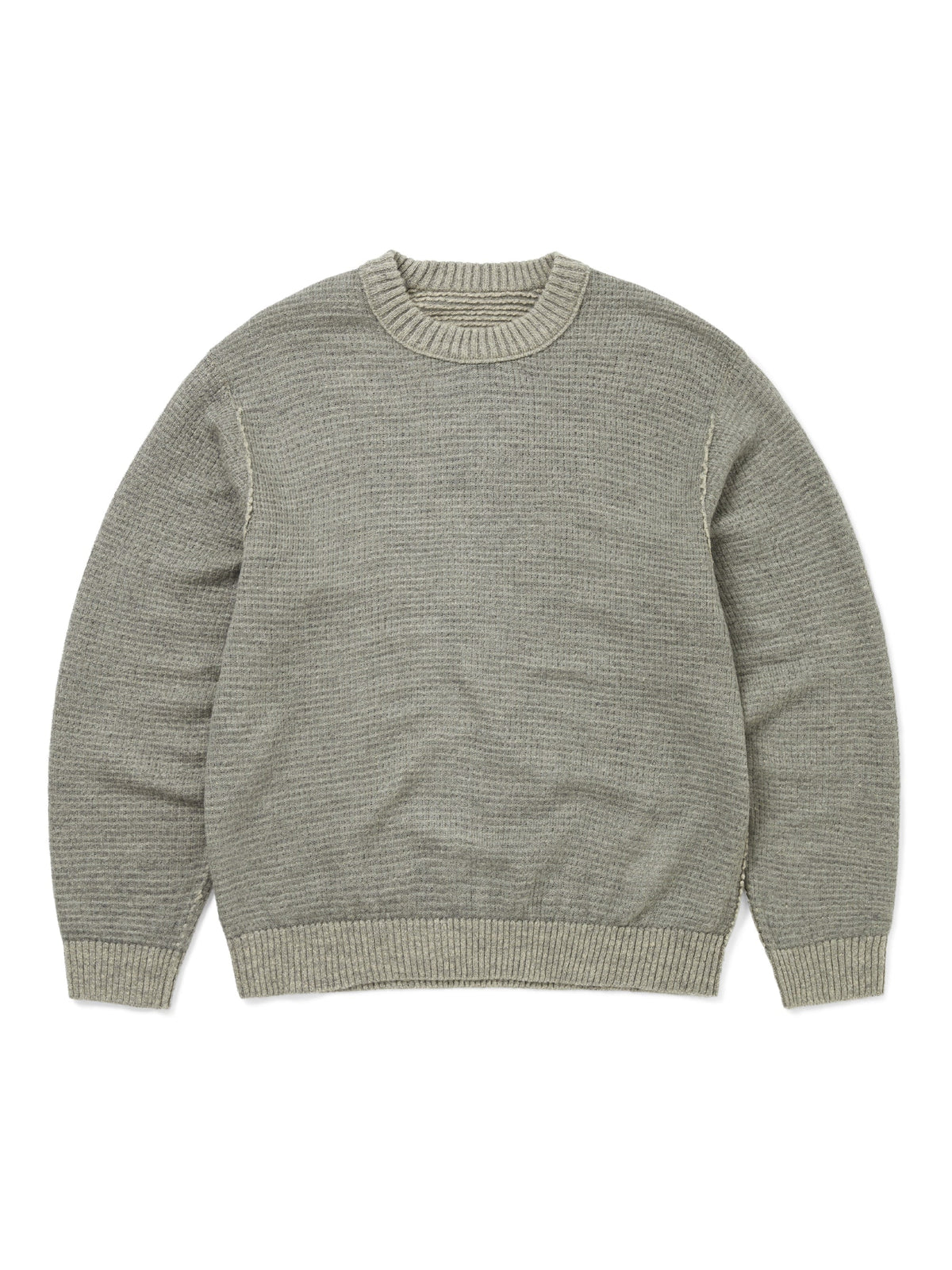 thisisneverthat - Reversible Knit Sweater (Beige) product image 4 | TRAB K-Fashion Australia