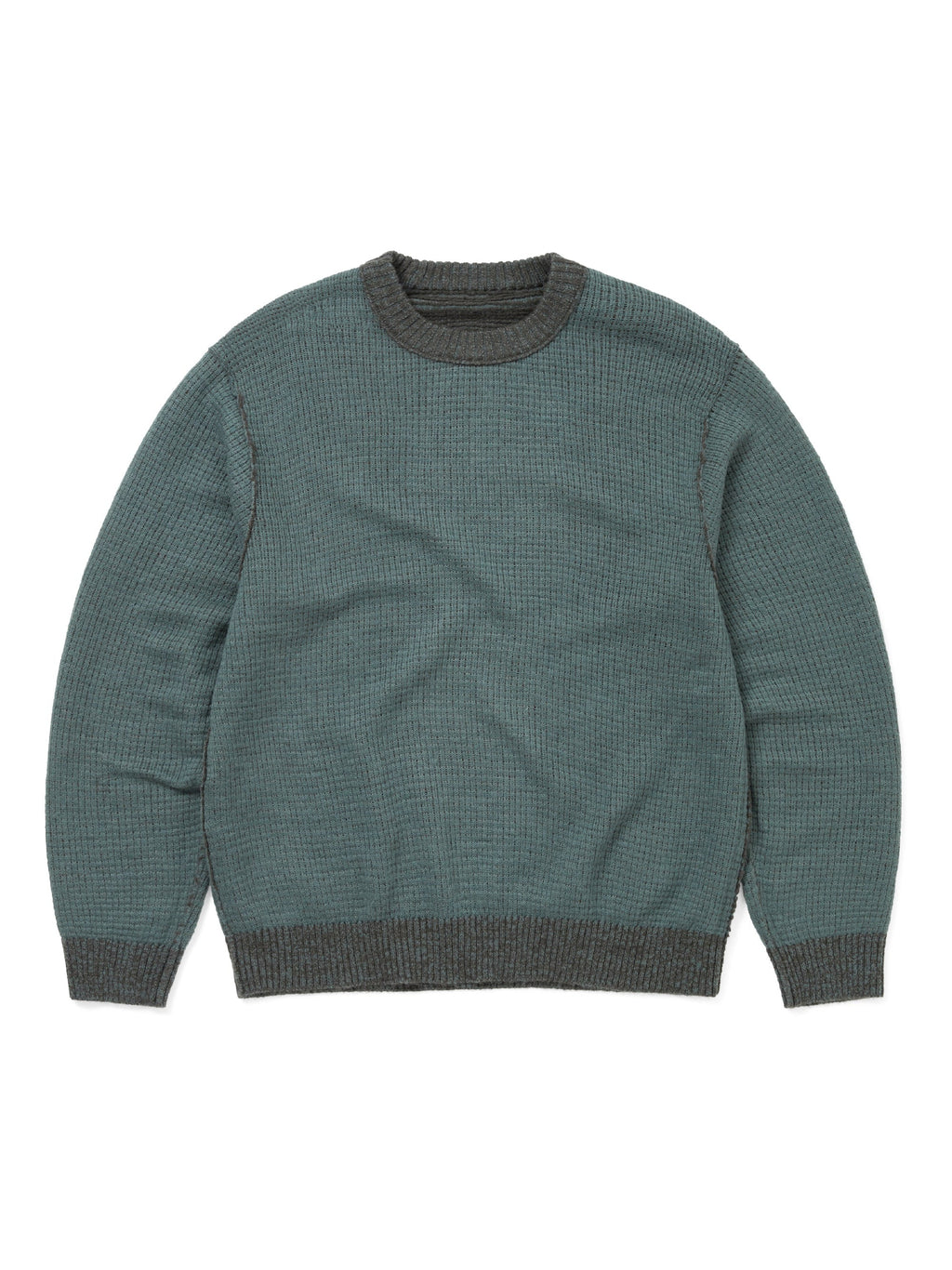 thisisneverthat - Reversible Knit Sweater (Charcoal) product image 4 | TRAB K-Fashion Australia