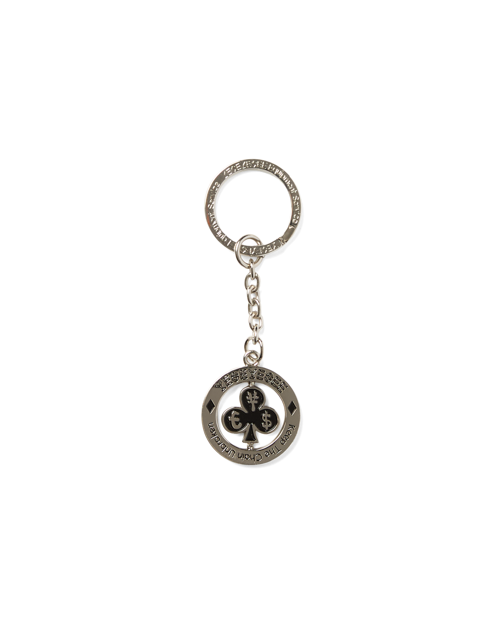 yeseyesee - Rotary Key-Chain (Silver) product image 1 | TRAB K-Fashion Australia