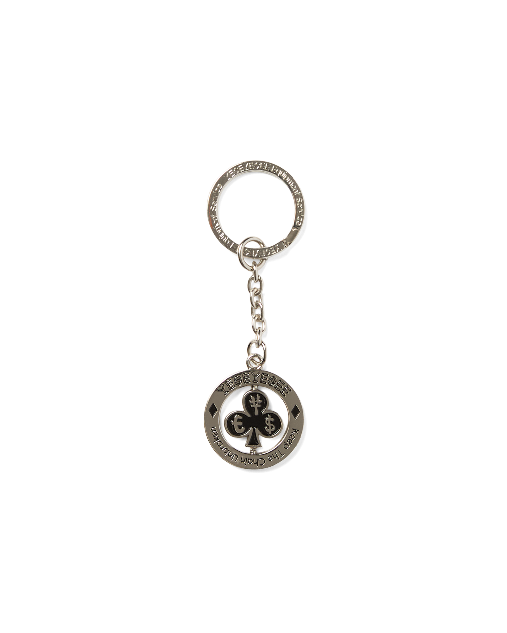 yeseyesee - Rotary Key-Chain (Silver) product image 1 | TRAB K-Fashion Australia