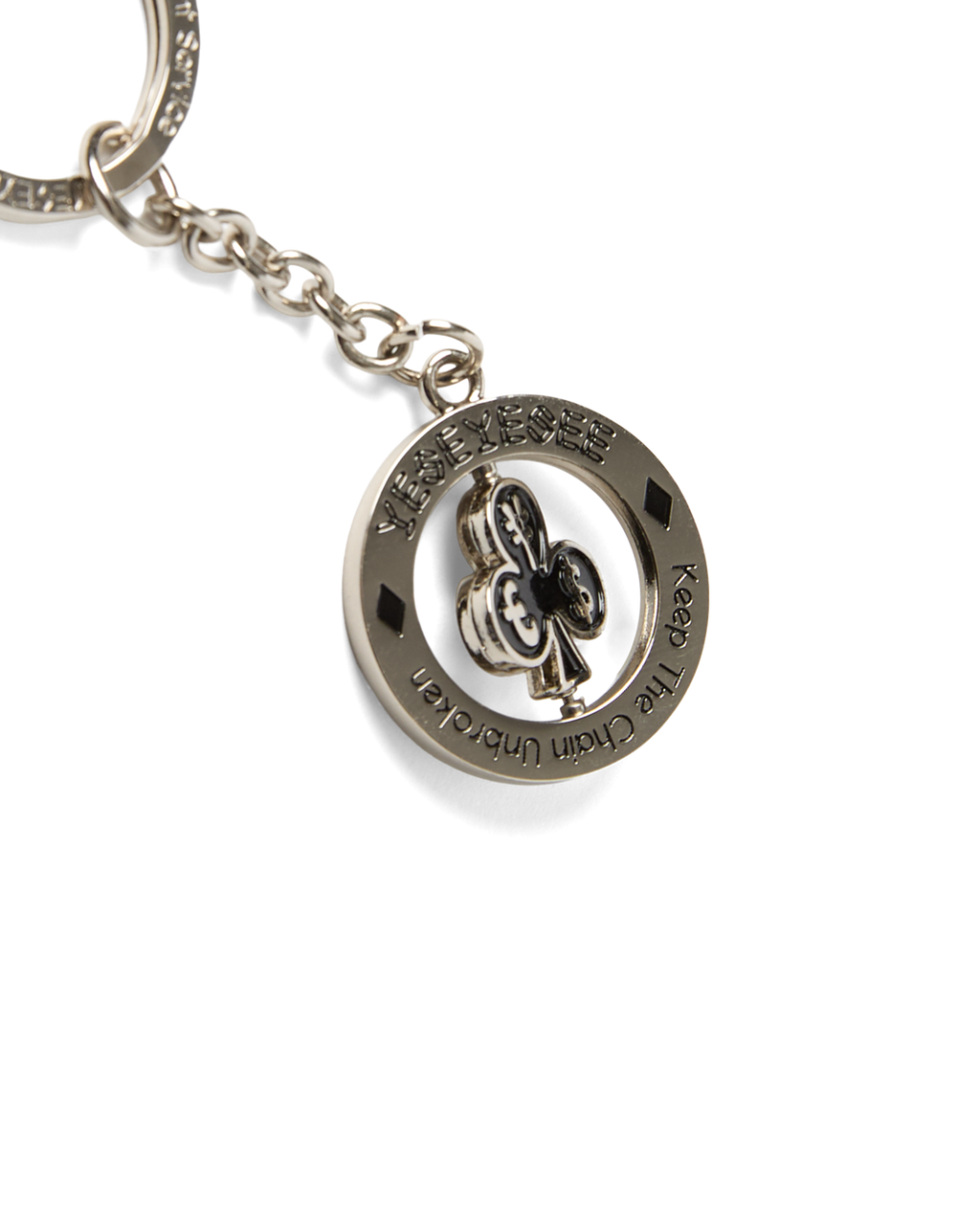 yeseyesee - Rotary Key-Chain (Silver) product image 2 | TRAB K-Fashion Australia