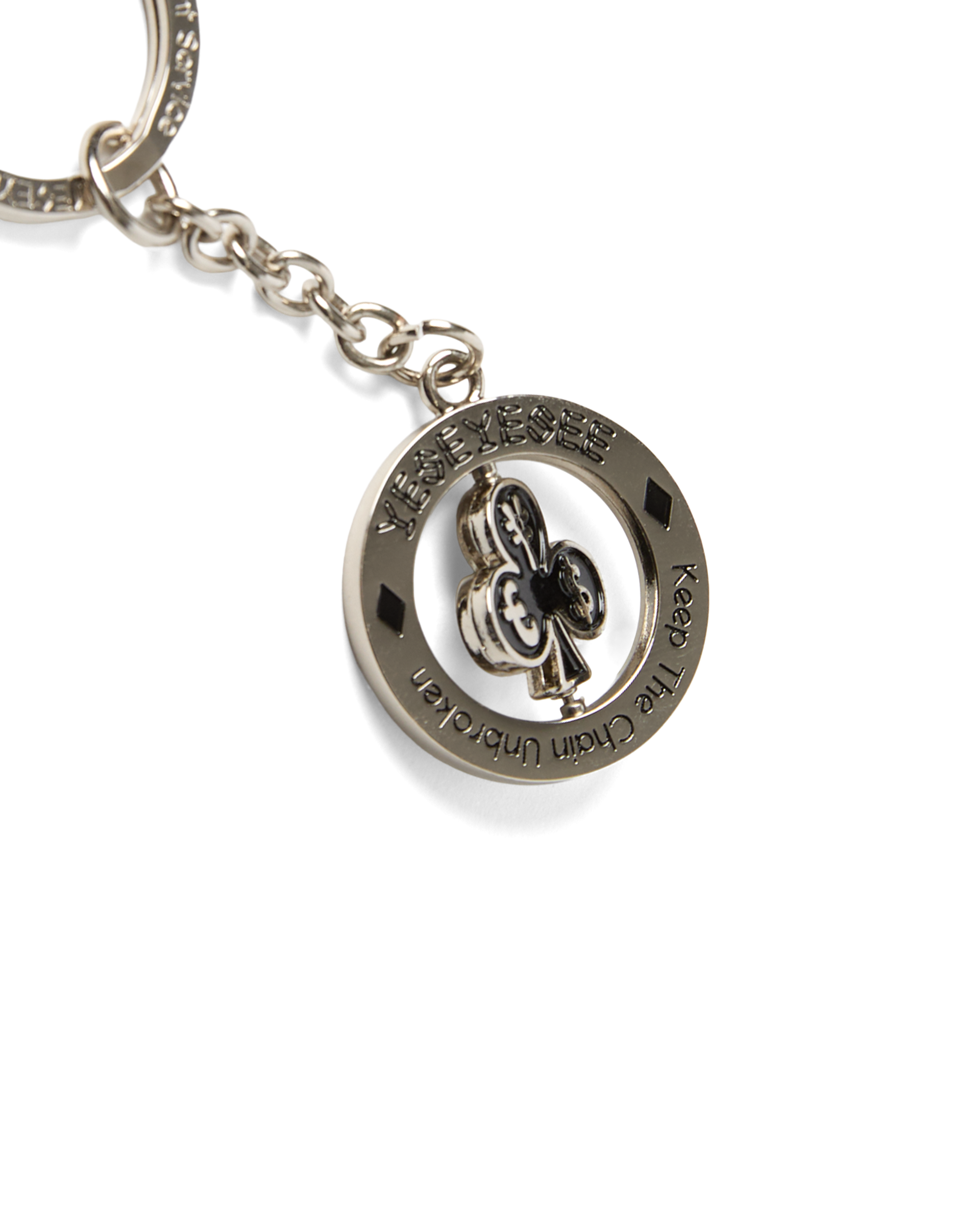 yeseyesee - Rotary Key-Chain (Silver) product image 2 | TRAB K-Fashion Australia