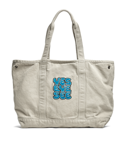 yeseyesee - Rough Canvas Totebag (Cement) product image 1 | TRAB K-Fashion Australia