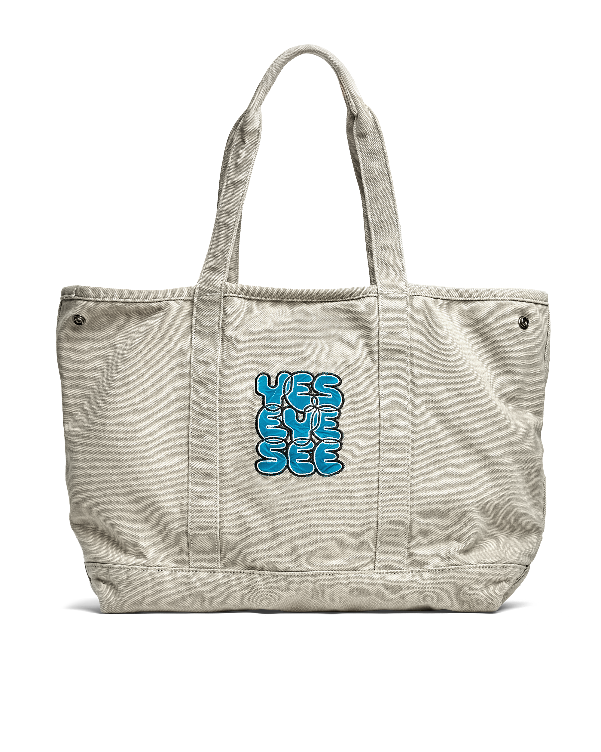yeseyesee - Rough Canvas Totebag (Cement) product image 1 | TRAB K-Fashion Australia