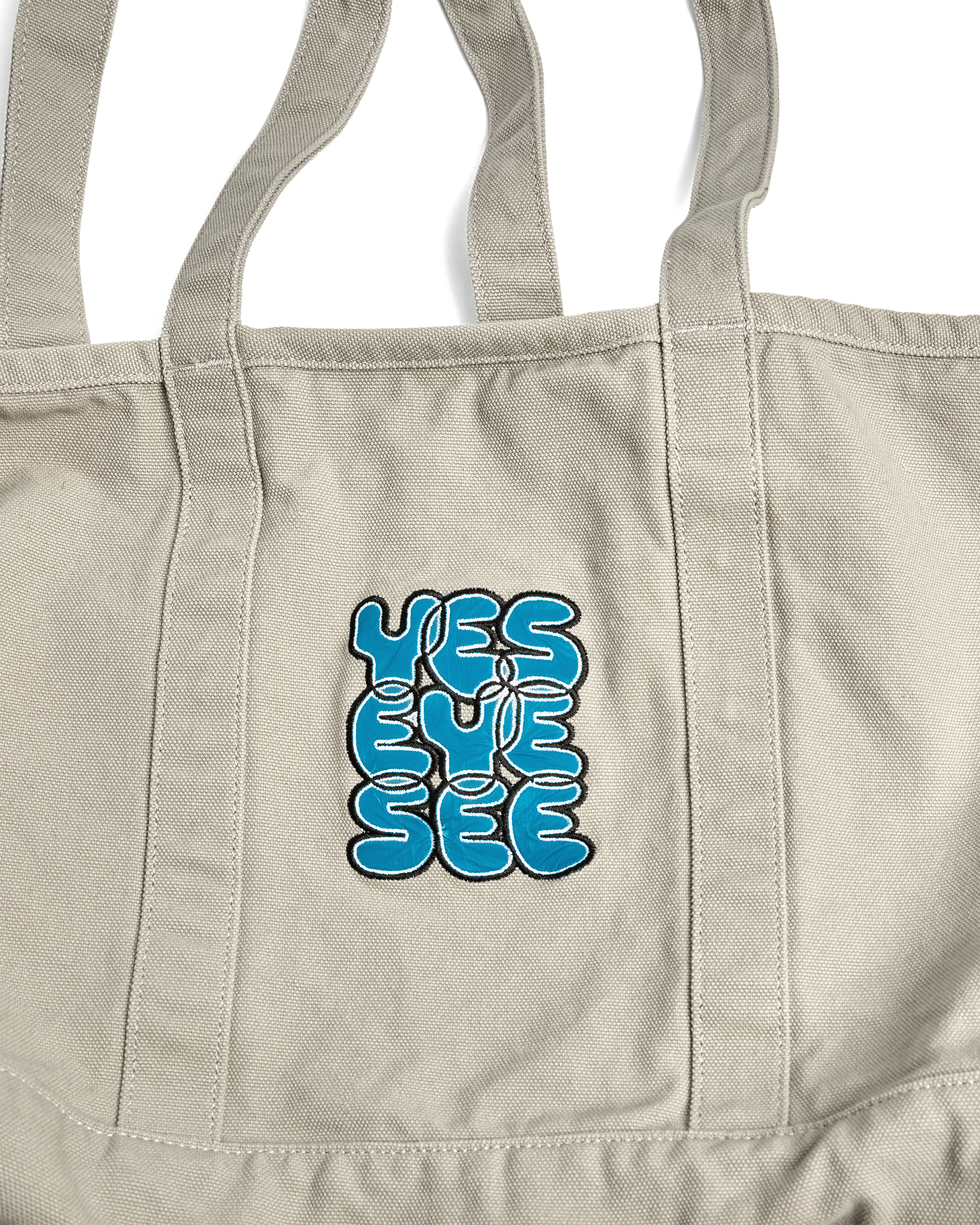 yeseyesee - Rough Canvas Totebag (Cement) product image 3 | TRAB K-Fashion Australia