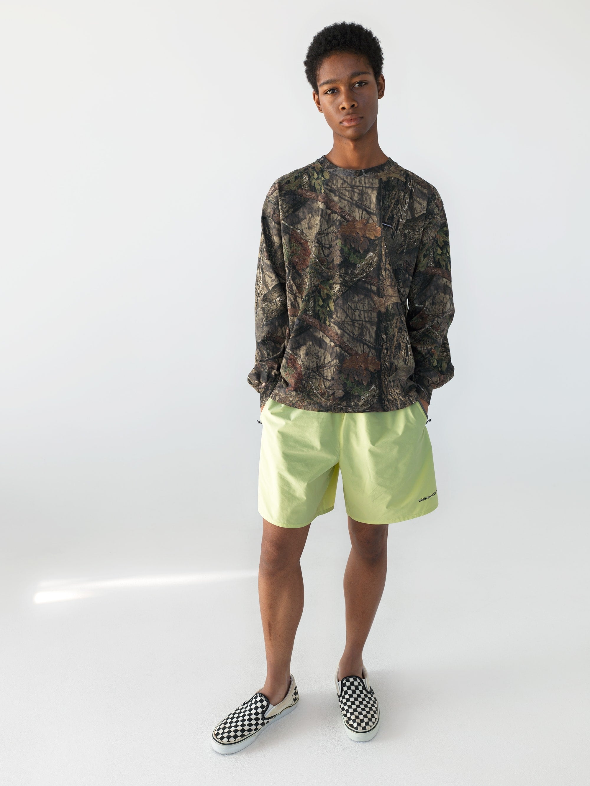 thisisneverthat - Running Short (Lemon) product image 4 | TRAB K-Fashion Australia
