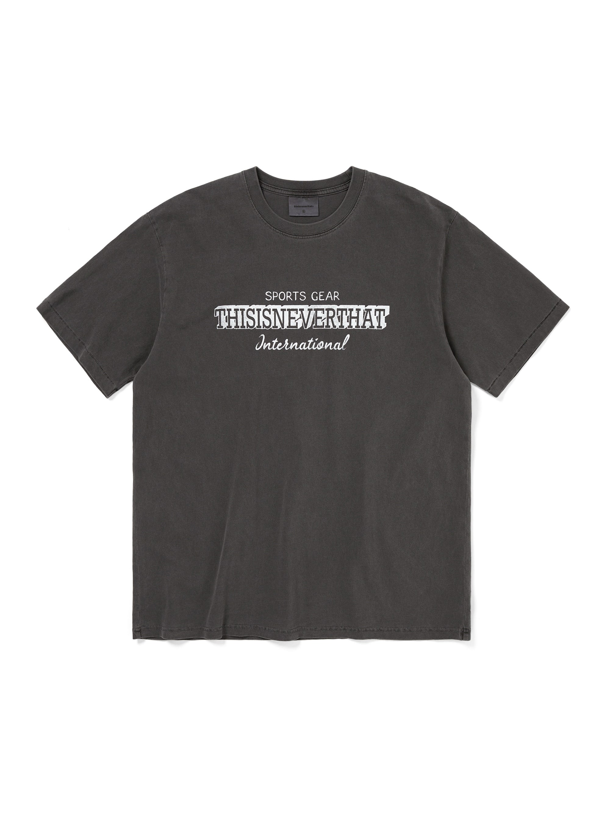 thisisneverthat - S.G. INTL. Tee (Charcoal) product image 1 | TRAB K-Fashion Australia