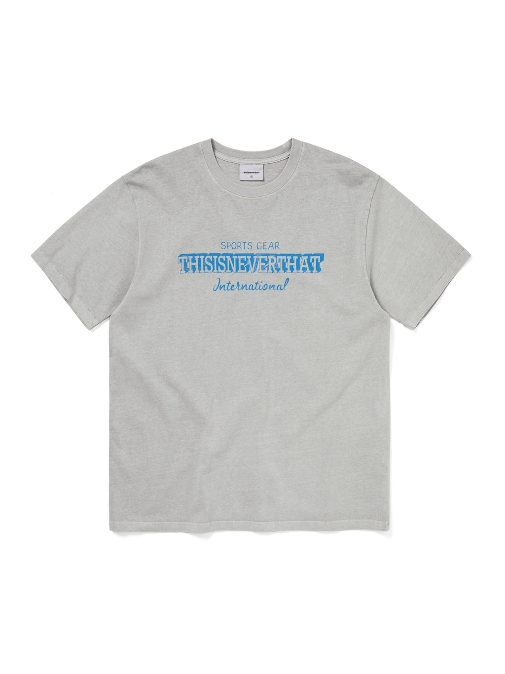thisisneverthat - S.G. INTL. Tee (Grey) product image 1 | TRAB K-Fashion Australia