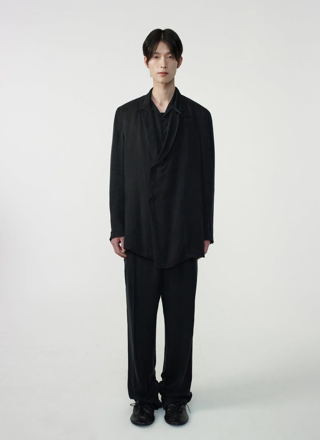 Post Archive Faction - Drifter Double Jacket (2026) (Black Cupra) product image 2 | TRAB K-Fashion Australia