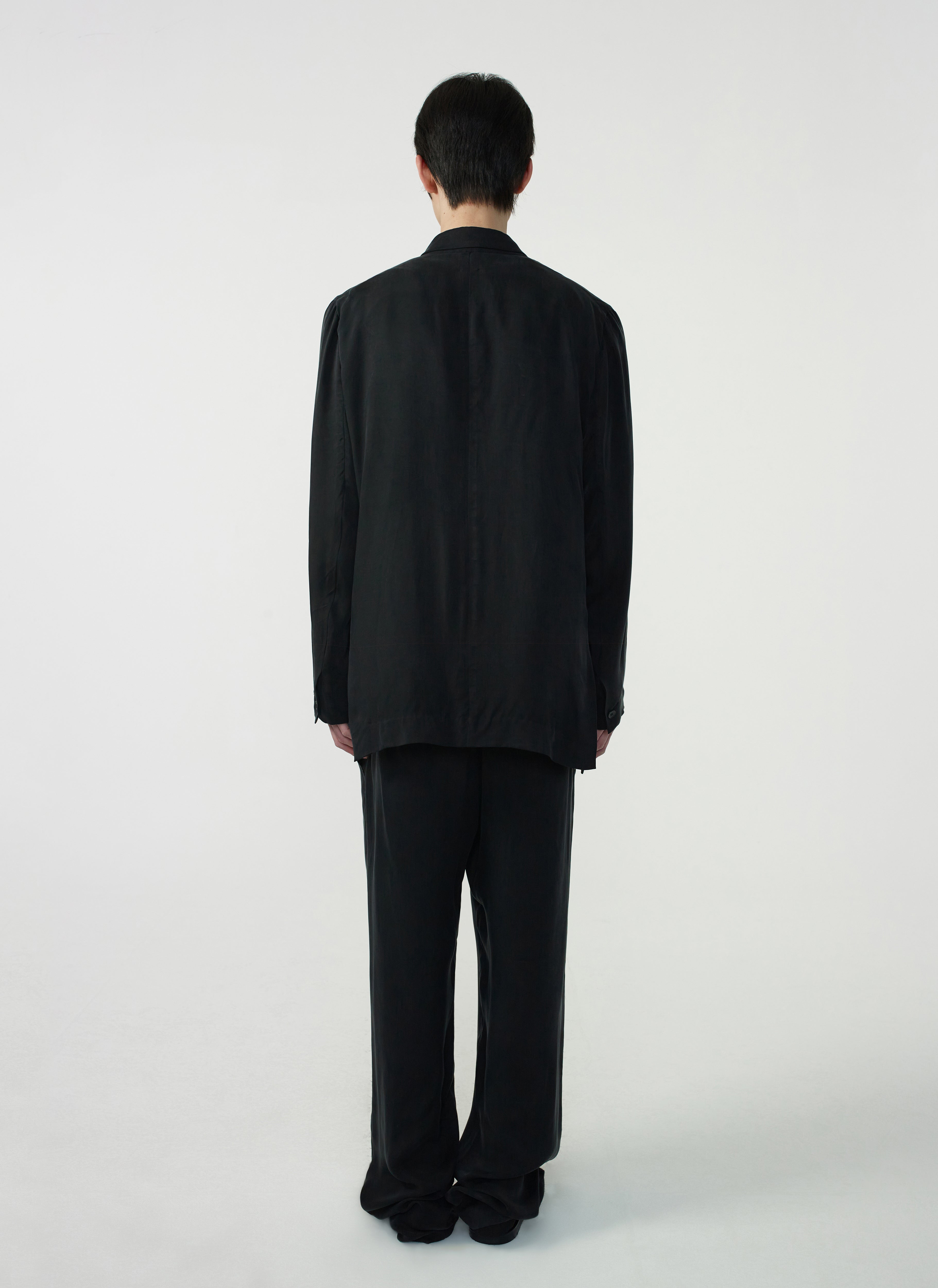 Post Archive Faction - Drifter Double Jacket (2026) (Black Cupra) product image 3 | TRAB K-Fashion Australia