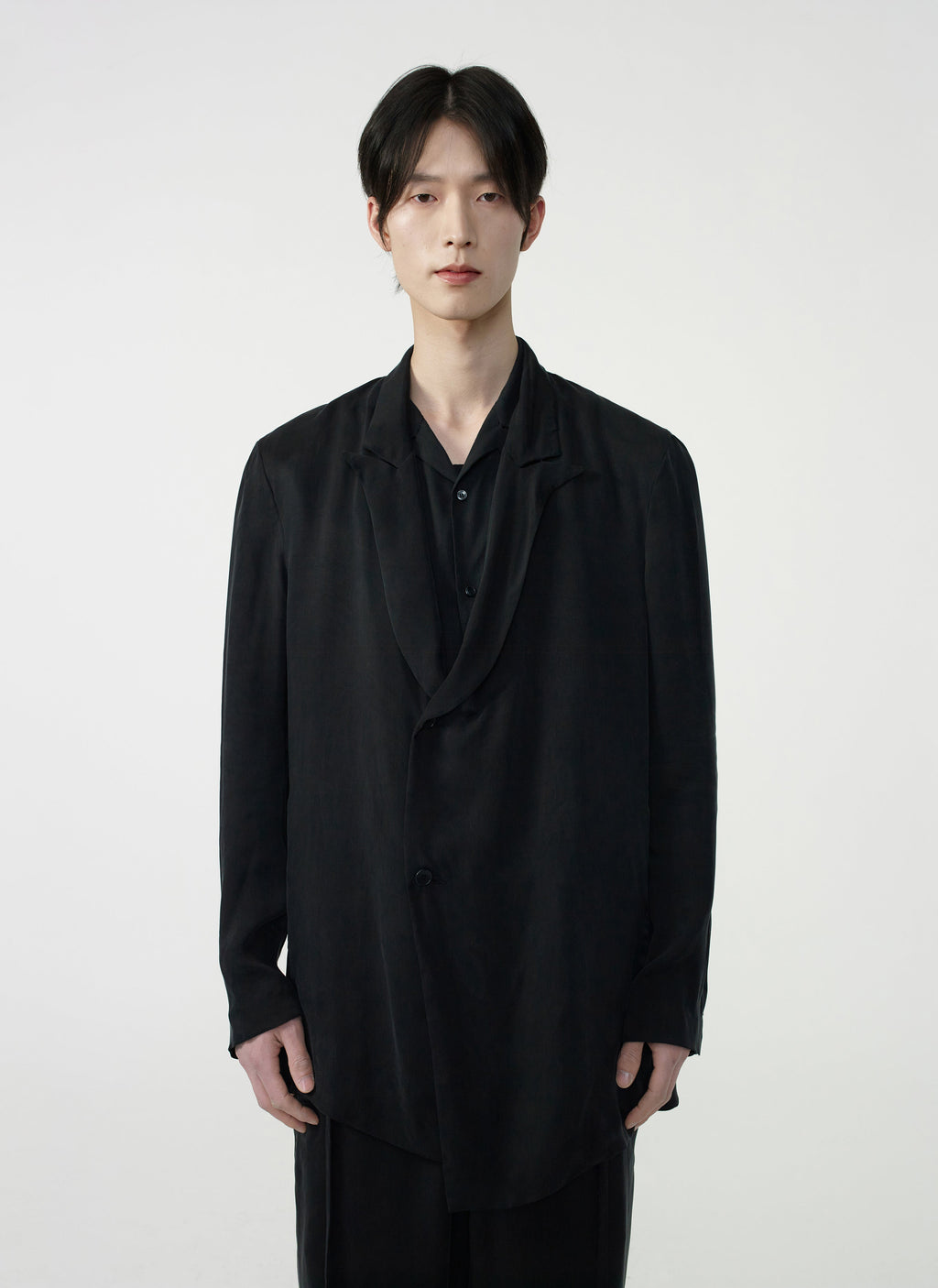 Post Archive Faction - Drifter Double Jacket (2026) (Black Cupra) product image 1 | TRAB K-Fashion Australia