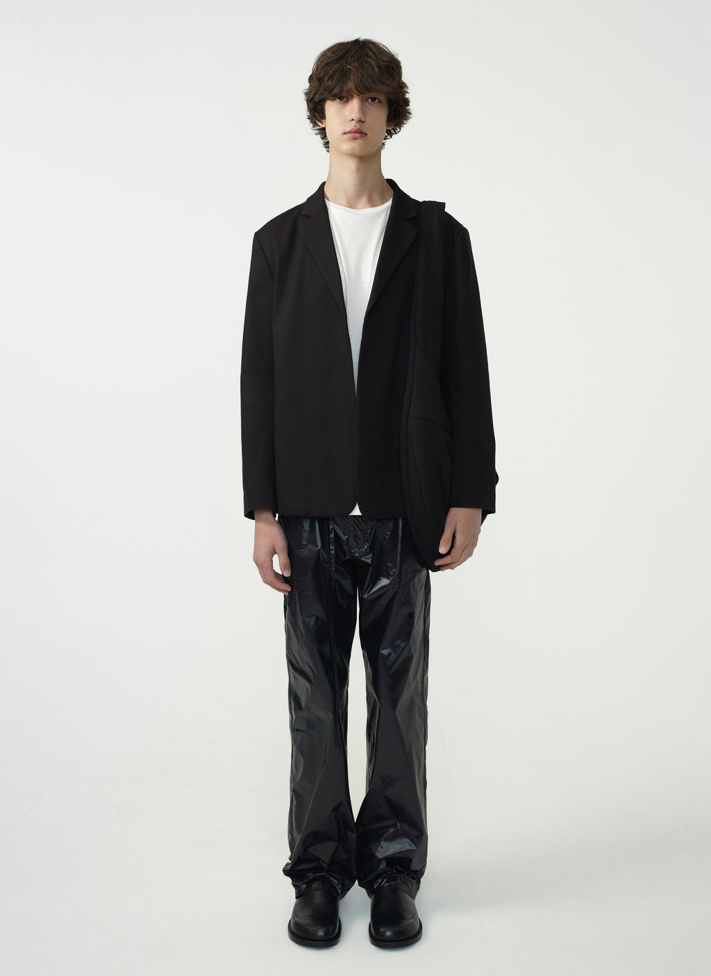 Post Archive Faction - Drifter Double Trousers (2026) (Black Nylon) product image 7 | TRAB K-Fashion Australia