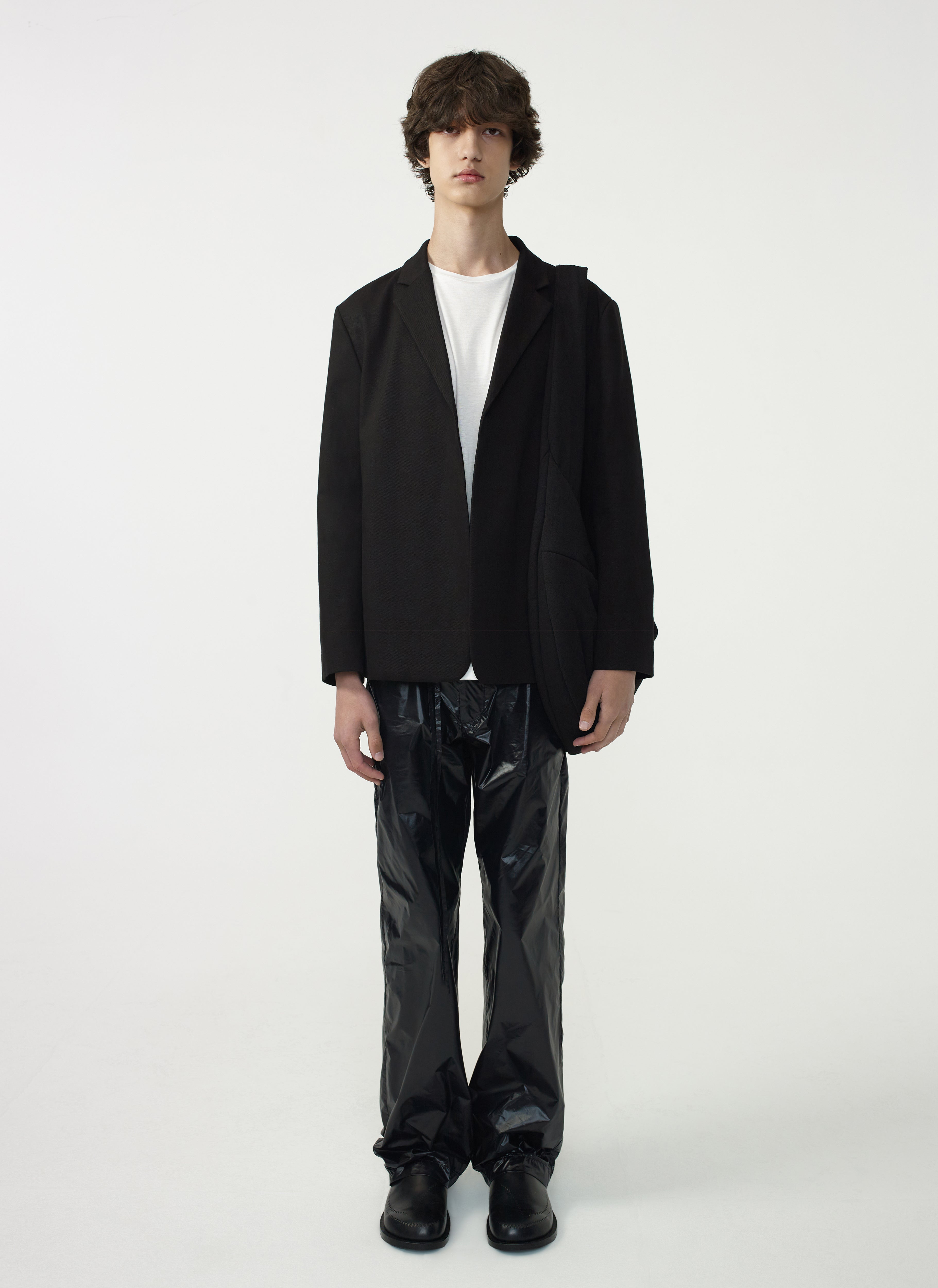 Post Archive Faction - Drifter Double Trousers (Black Nylon) product image 7 | TRAB K-Fashion Australia