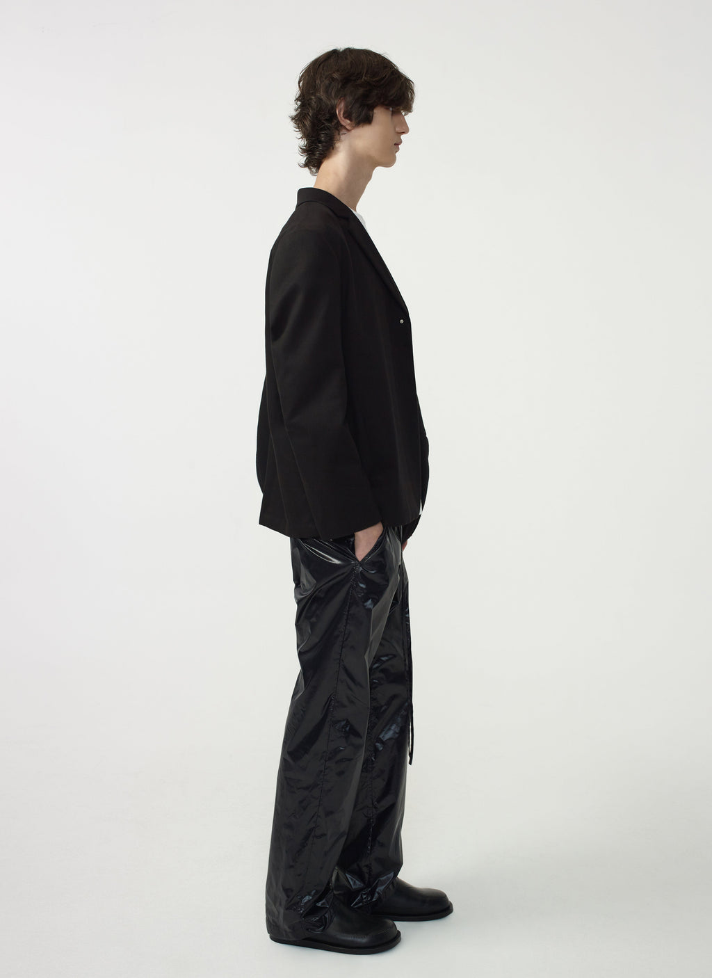 Post Archive Faction - Drifter Double Trousers (2026) (Black Nylon) product image 8 | TRAB K-Fashion Australia