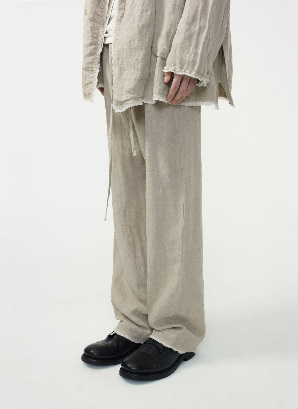Post Archive Faction - Drifter Double Trousers (Sand Linen) product image 10 | TRAB K-Fashion Australia