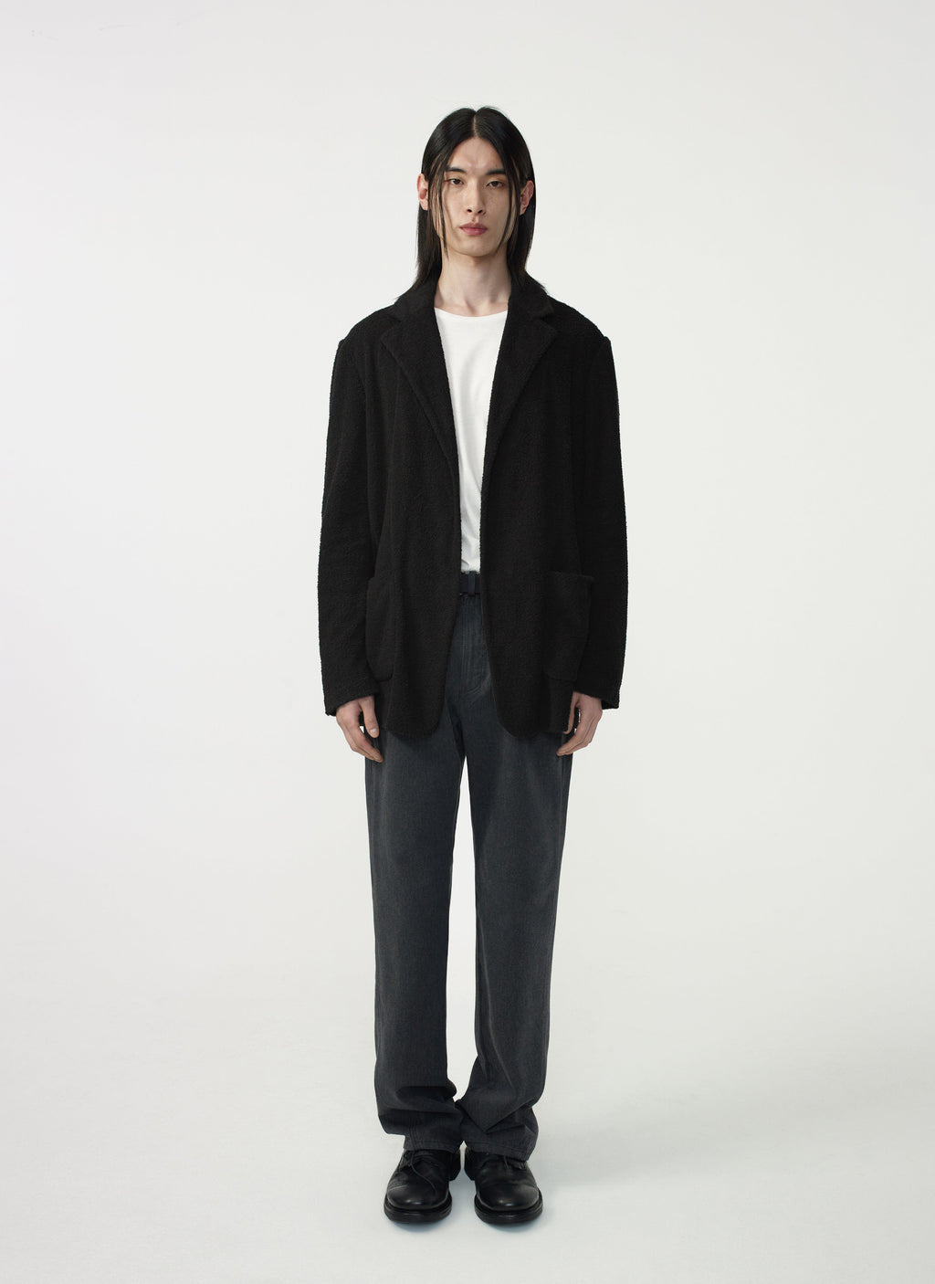 Post Archive Faction - Drifter Single Jacket (2026) (Black Terry) product image 7 | TRAB K-Fashion Australia