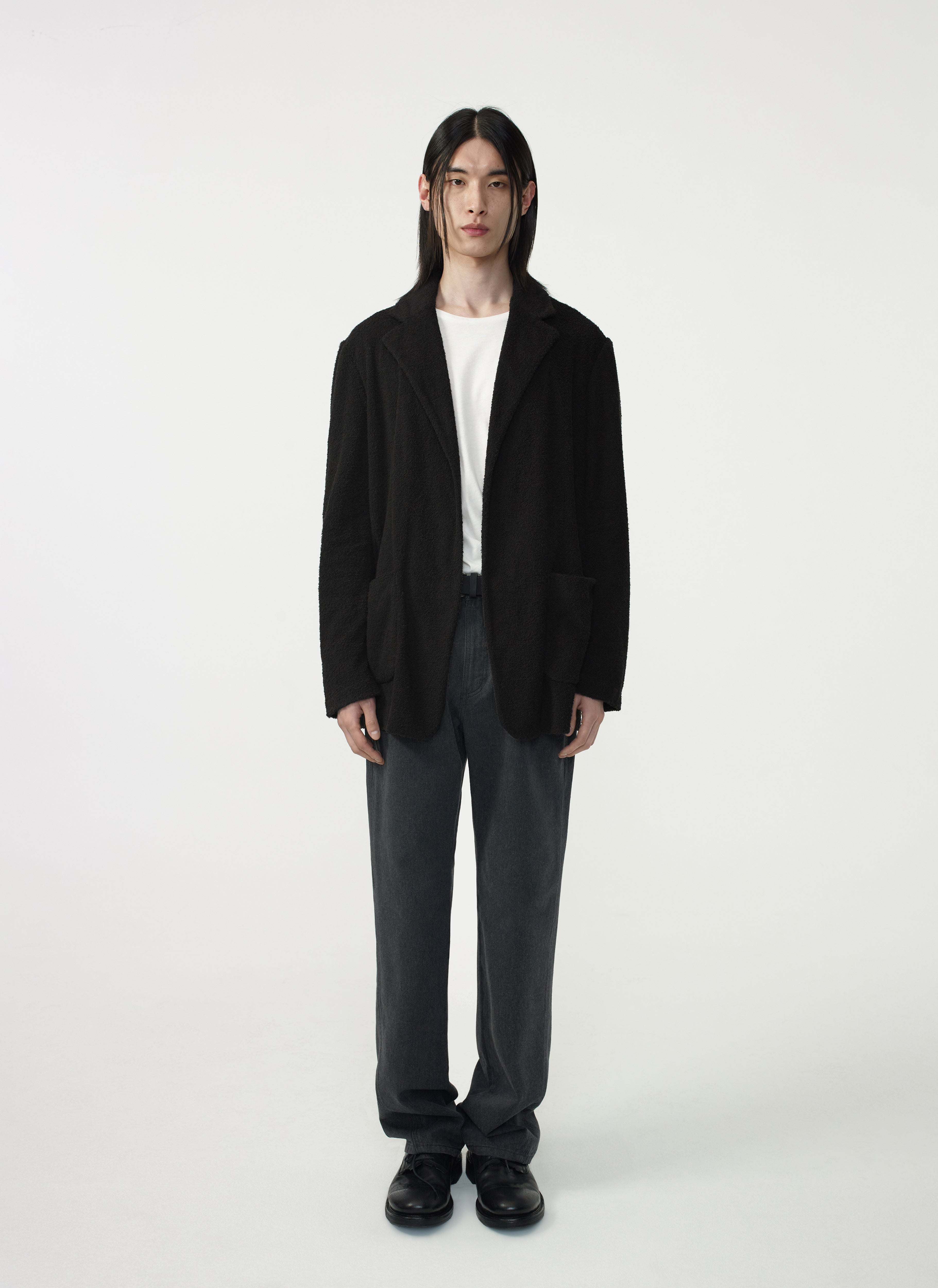 Post Archive Faction - Drifter Single Jacket (2026) (Black Terry) product image 7 | TRAB K-Fashion Australia