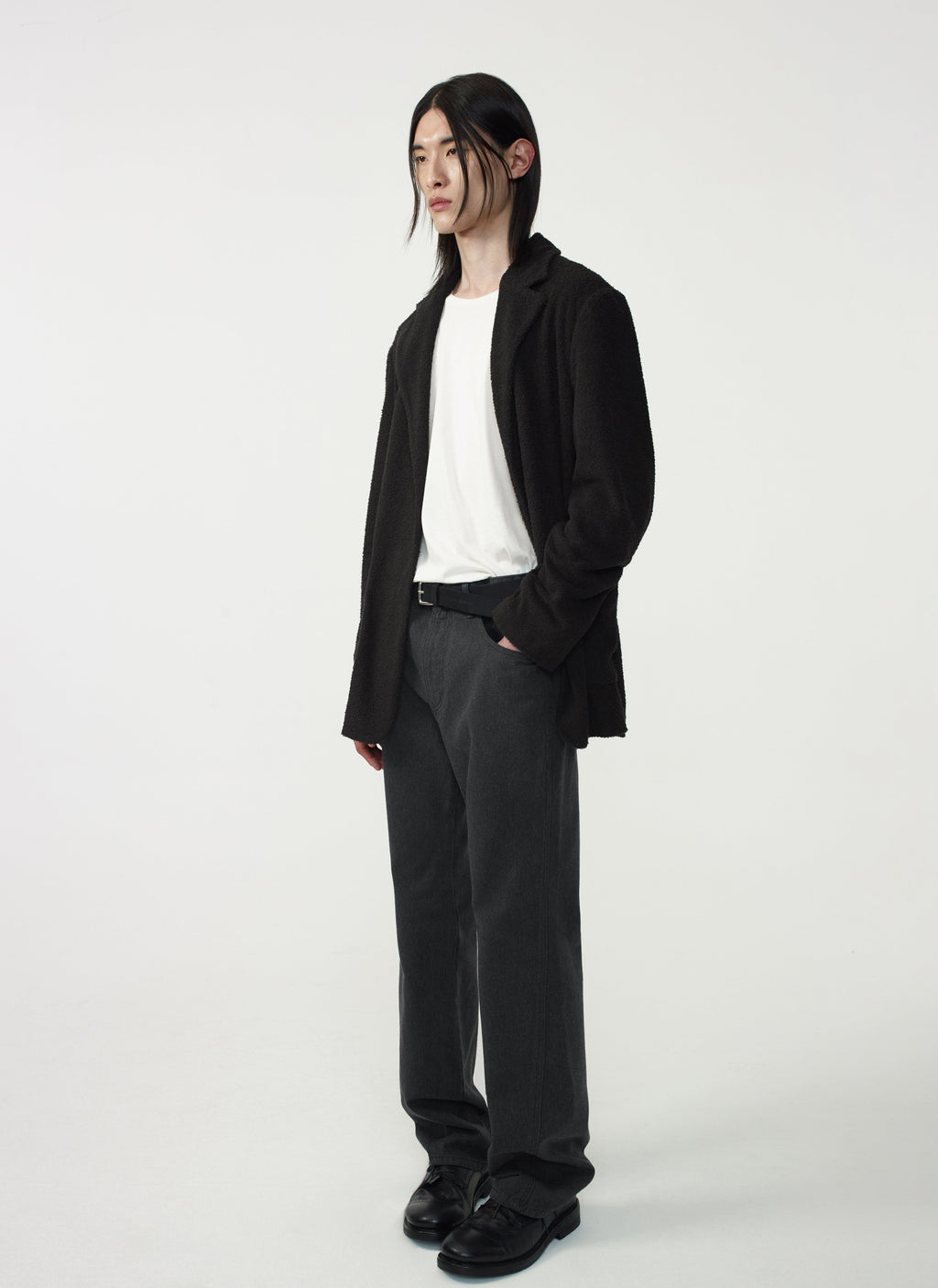 Post Archive Faction - Drifter Single Jacket (2026) (Black Terry) product image 8 | TRAB K-Fashion Australia