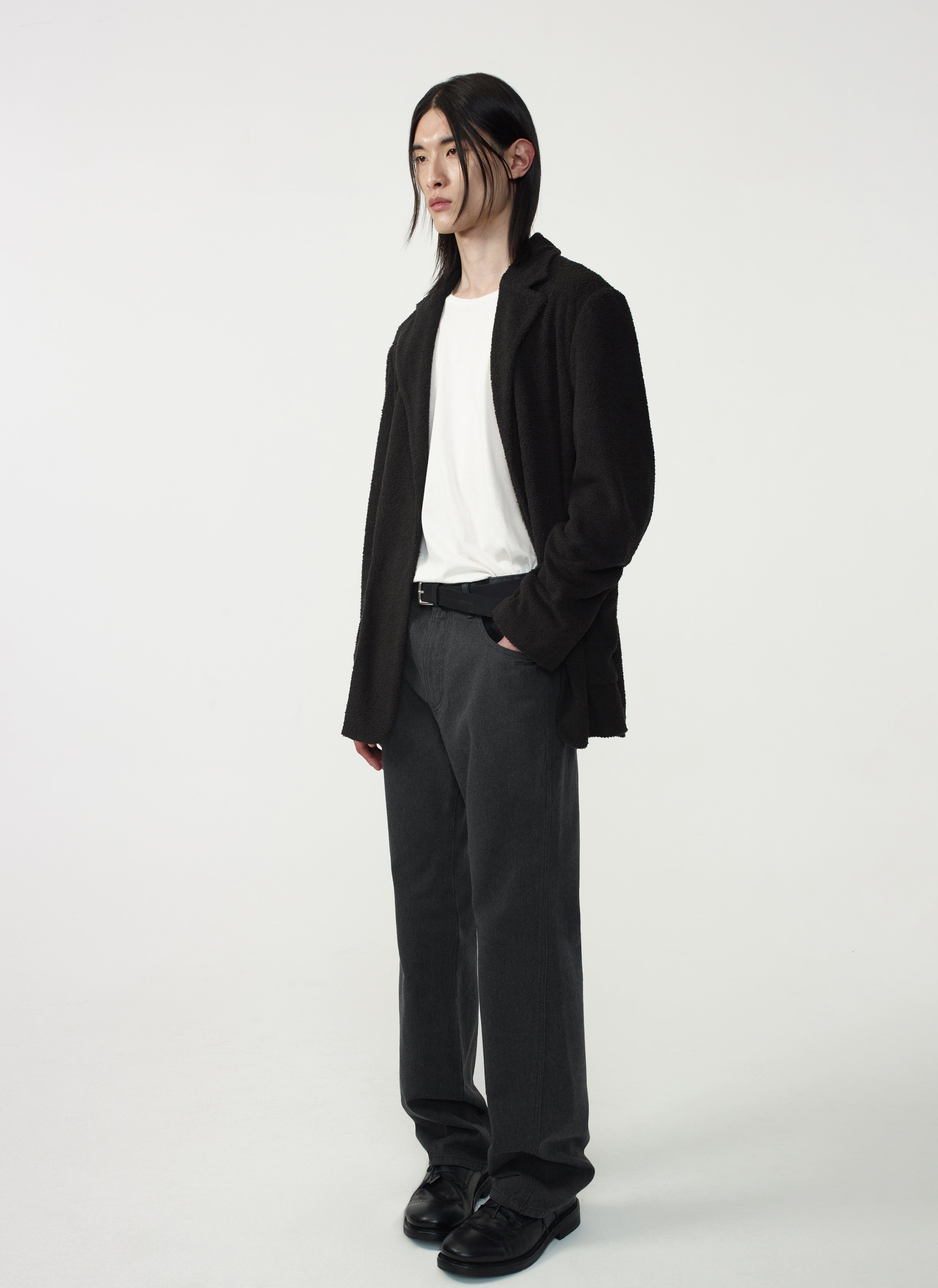 Post Archive Faction - Drifter Single Jacket (2026) (Black Terry) product image 8 | TRAB K-Fashion Australia