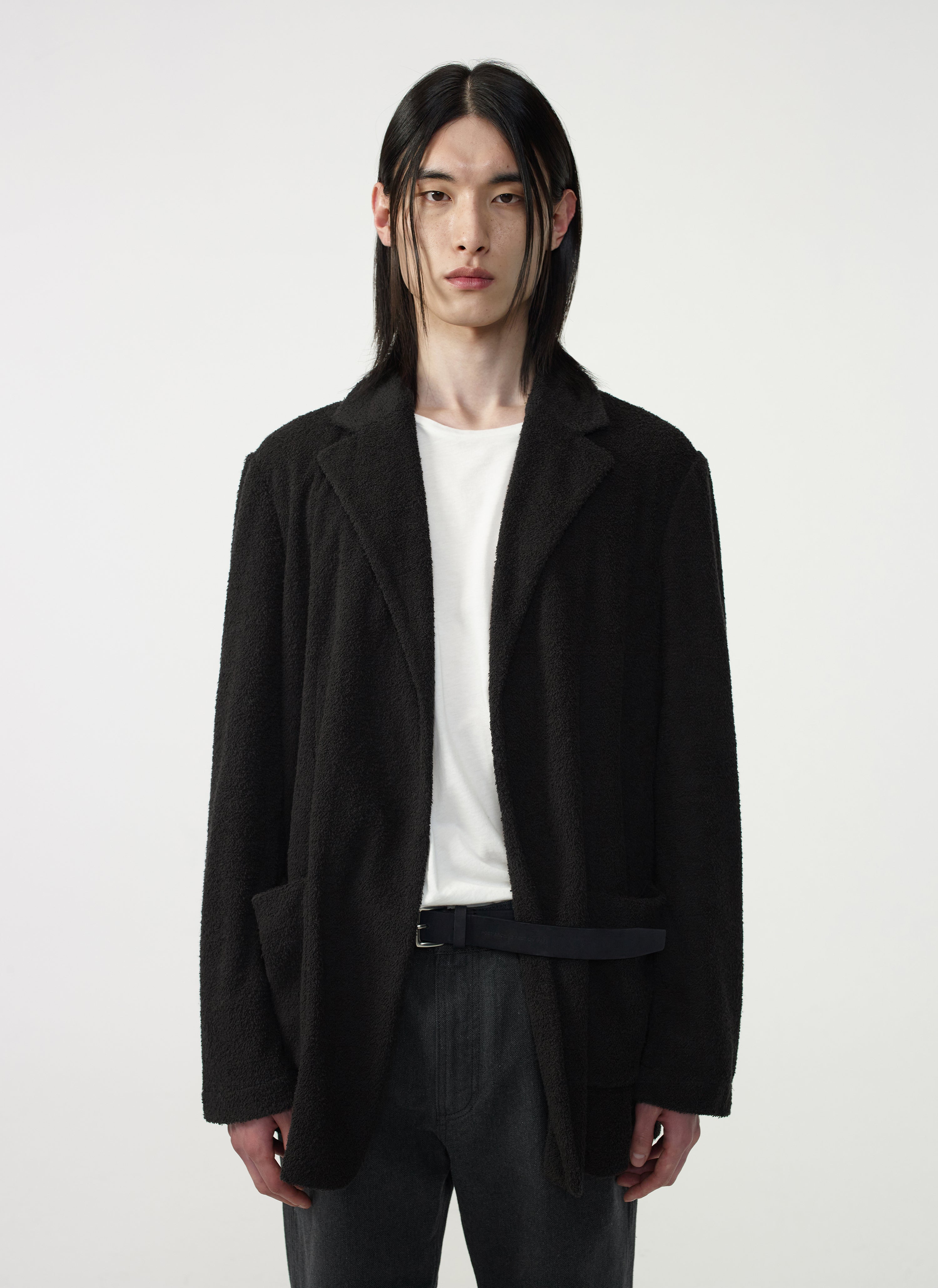 Post Archive Faction - Drifter Single Jacket (Black Terry) product image 9 | TRAB K-Fashion Australia