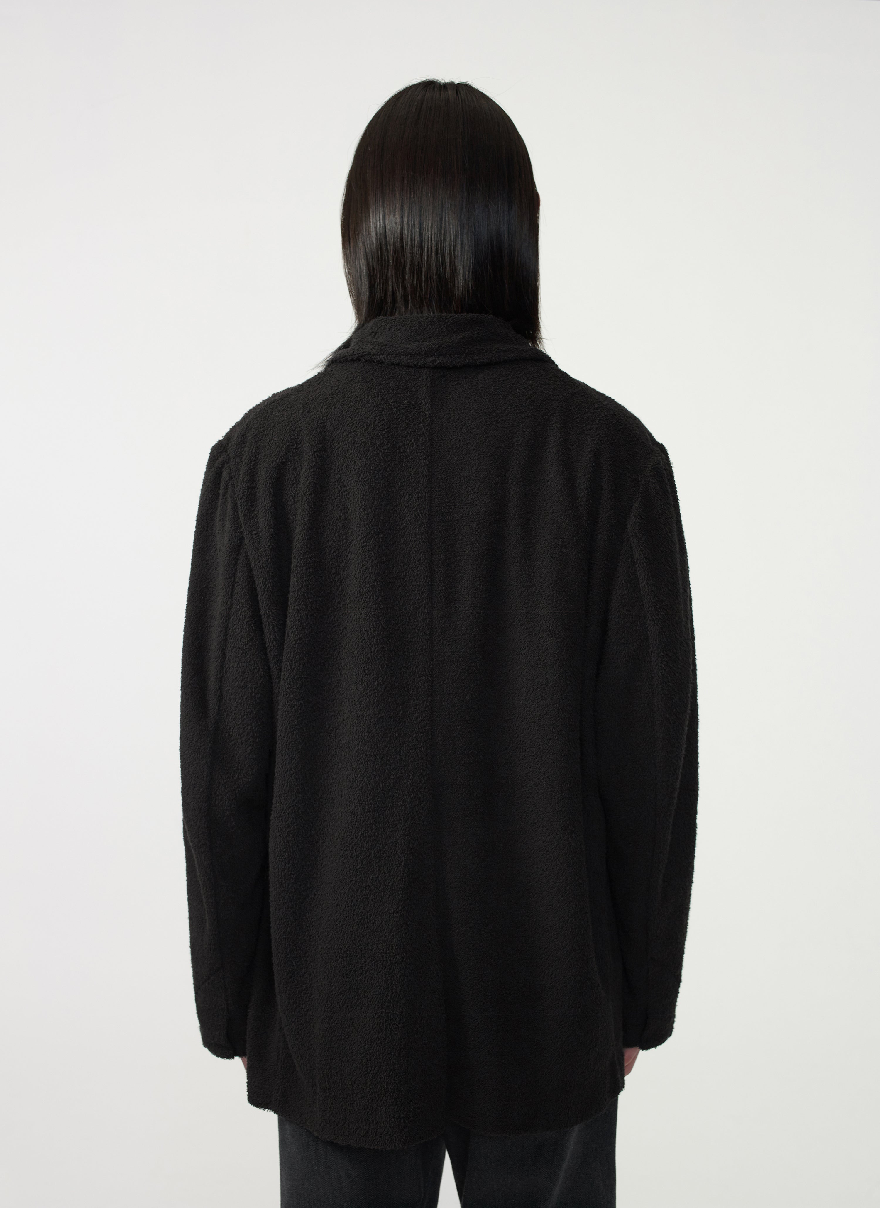 Post Archive Faction - Drifter Single Jacket (Black Terry) product image 11 | TRAB K-Fashion Australia