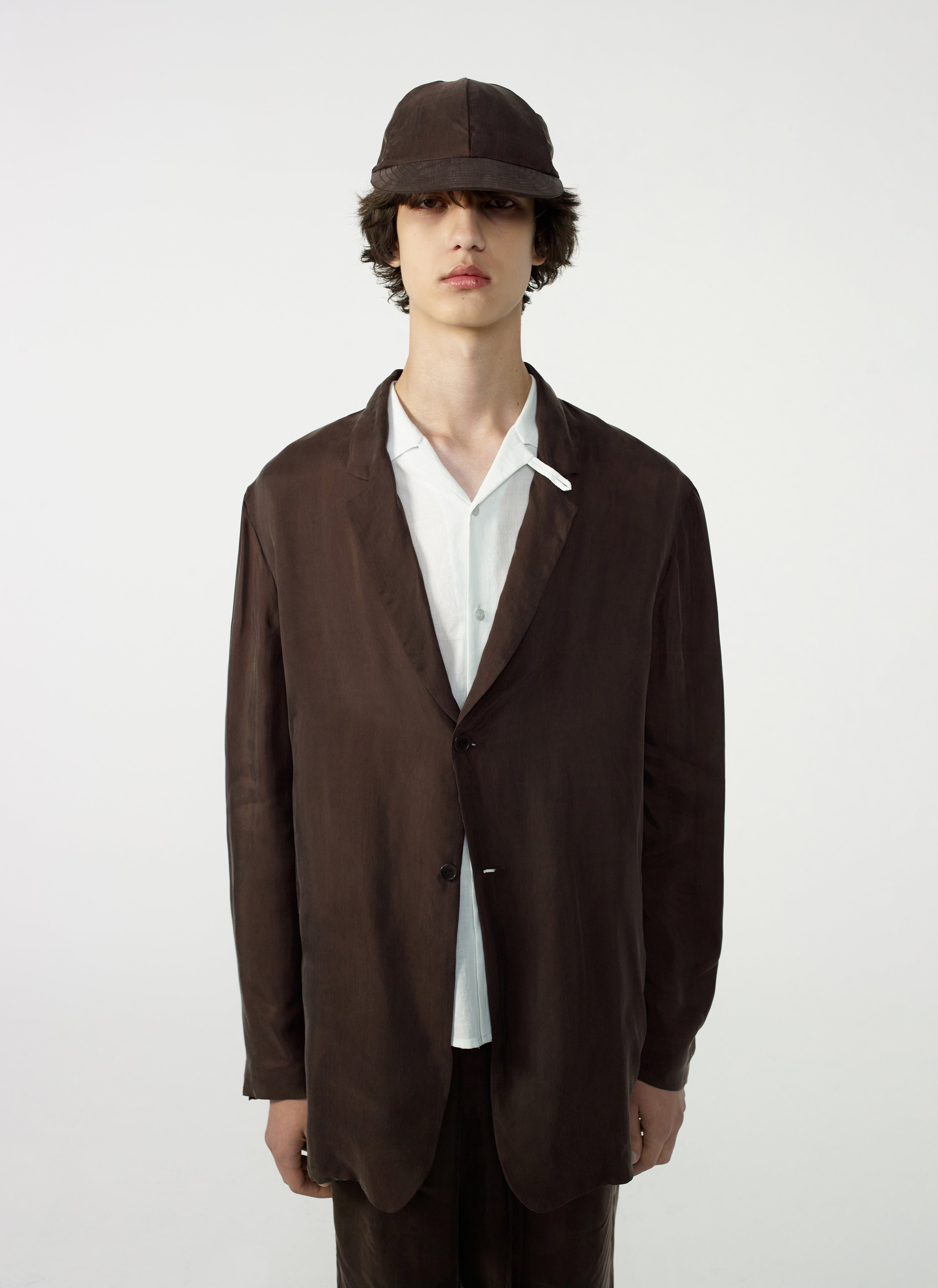 Post Archive Faction - Drifter Single Jacket (Brown Cupra) product image 9 | TRAB K-Fashion Australia