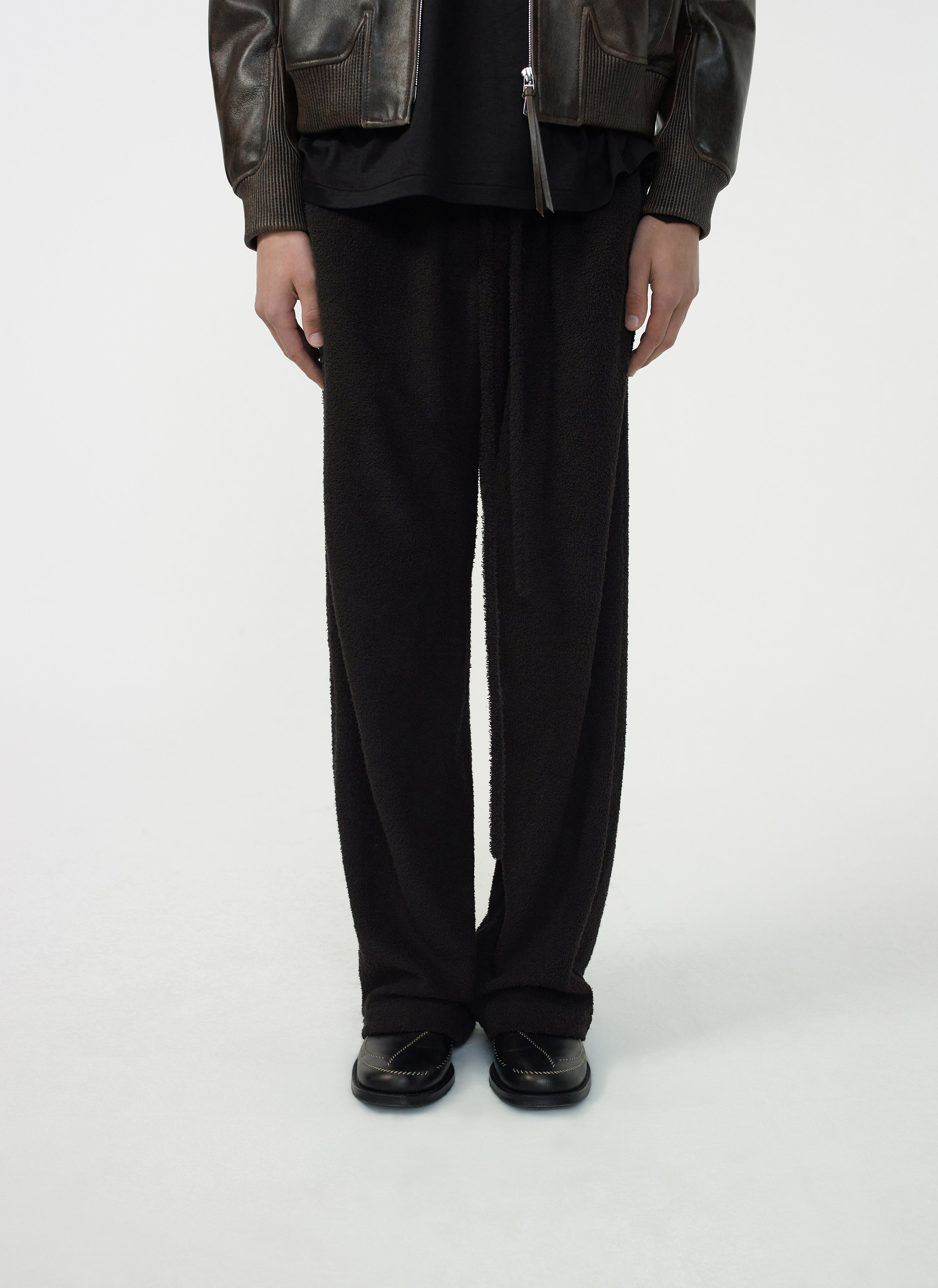 Post Archive Faction - Drifter Single Trousers (Black Terry) product image 9 | TRAB K-Fashion Australia