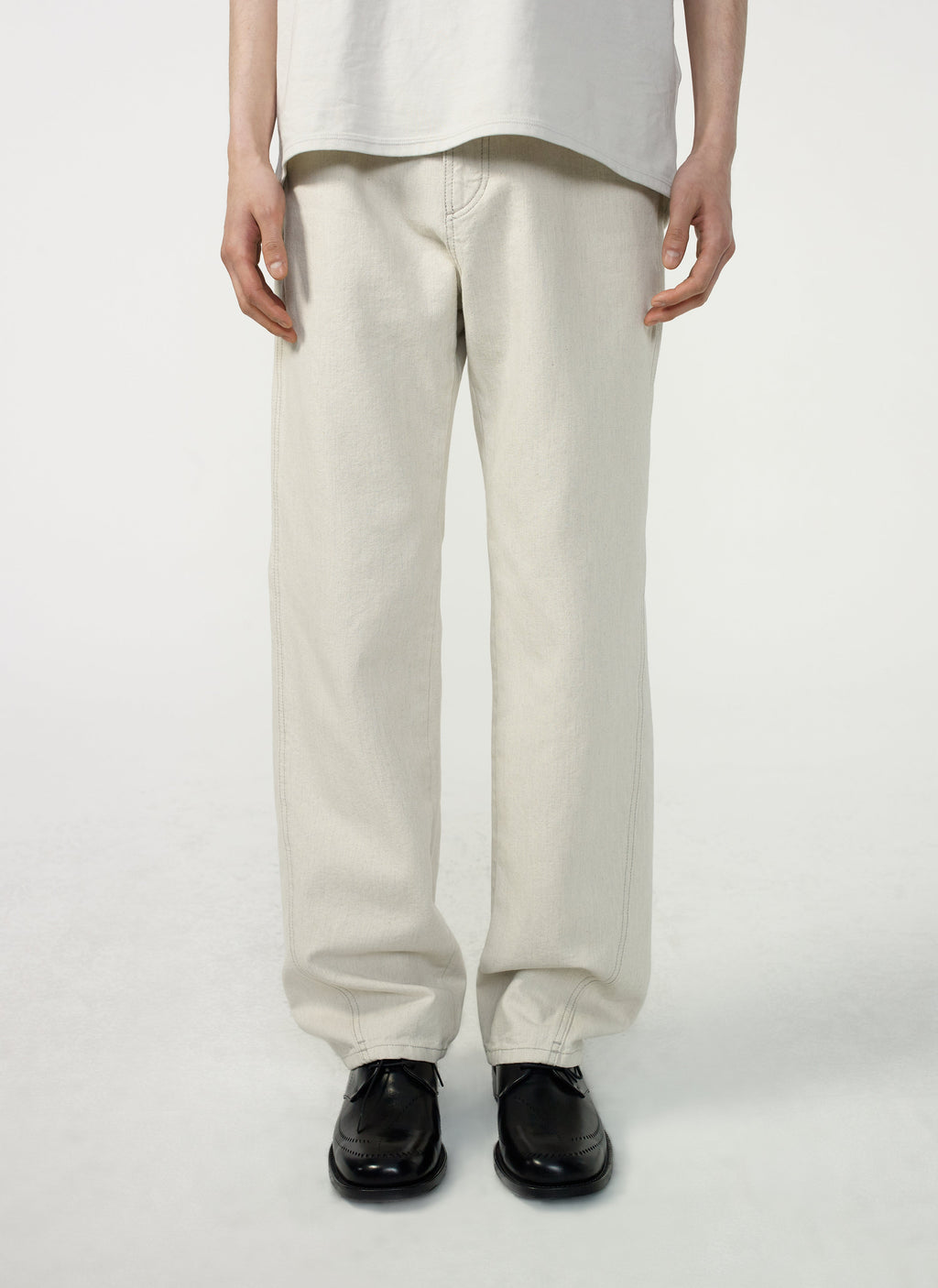 Post Archive Faction - Jeans (Archive) (Ivory) product image 4 | TRAB K-Fashion Australia