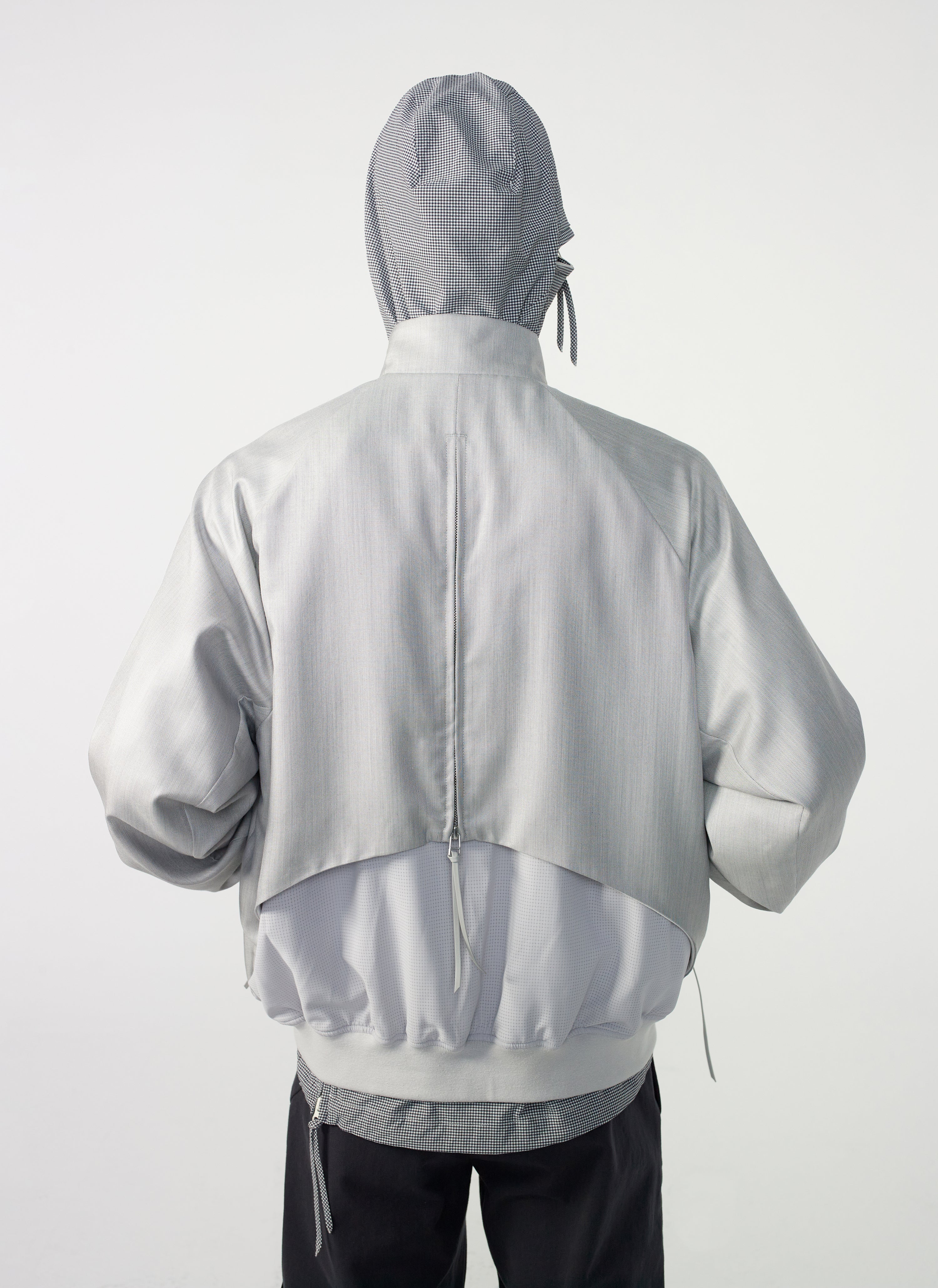 Post Archive Faction - Opening Bomber (2026) (Grey) product image 5 | TRAB K-Fashion Australia