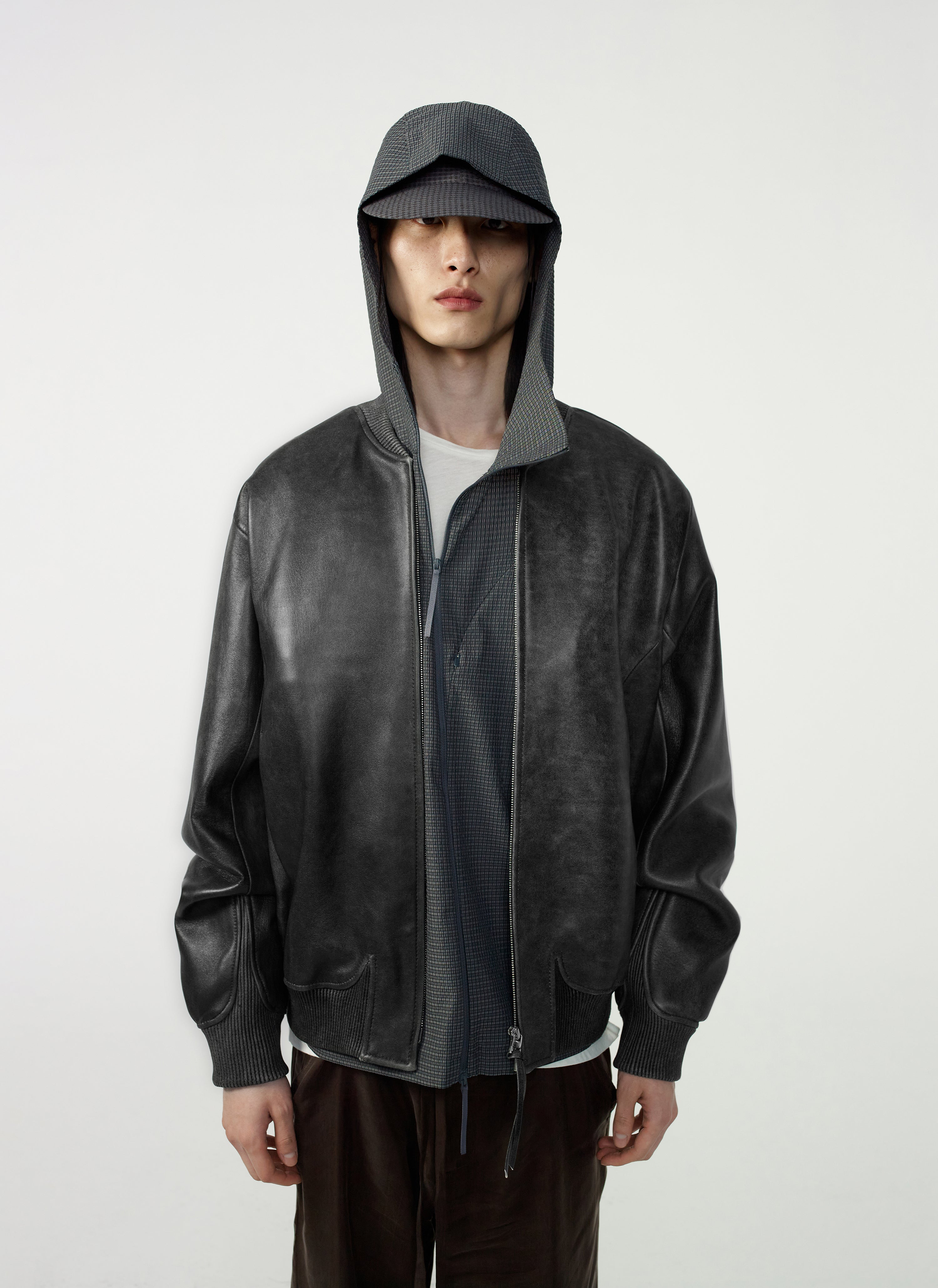 Post Archive Faction - Patina Blouson (Archive) (Black) product image 1 | TRAB K-Fashion Australia