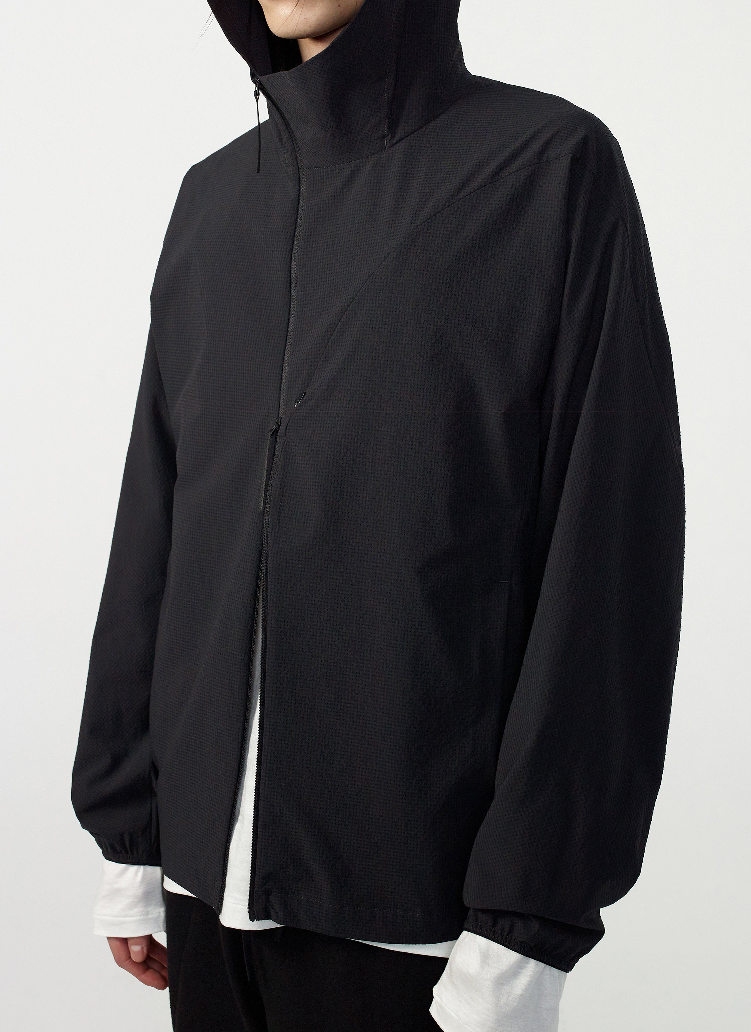 Post Archive Faction - Runner Jacket (Archive) (Black) product image 2 | TRAB K-Fashion Australia