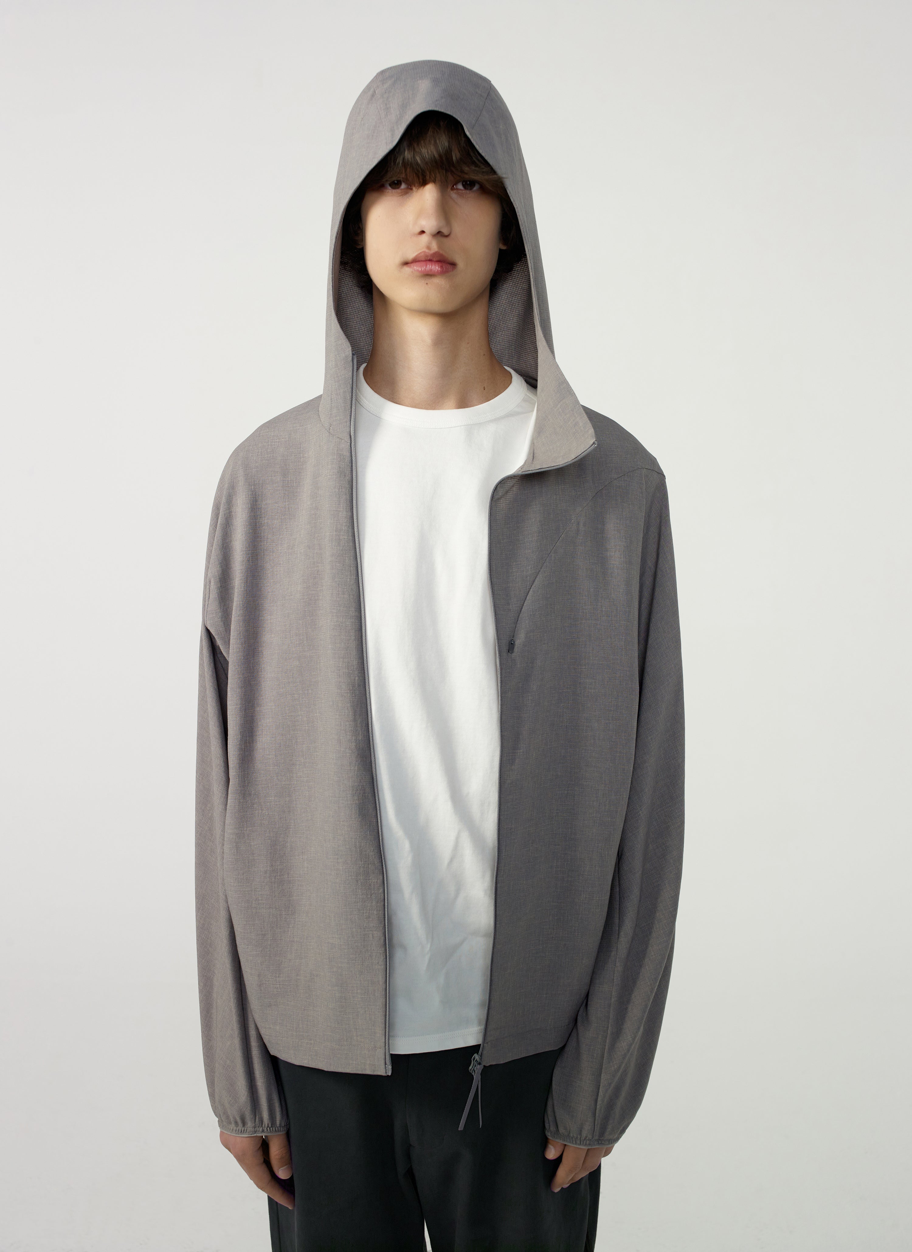 Post Archive Faction - Runner Jacket (Archive) (Grey) product image 1 | TRAB K-Fashion Australia