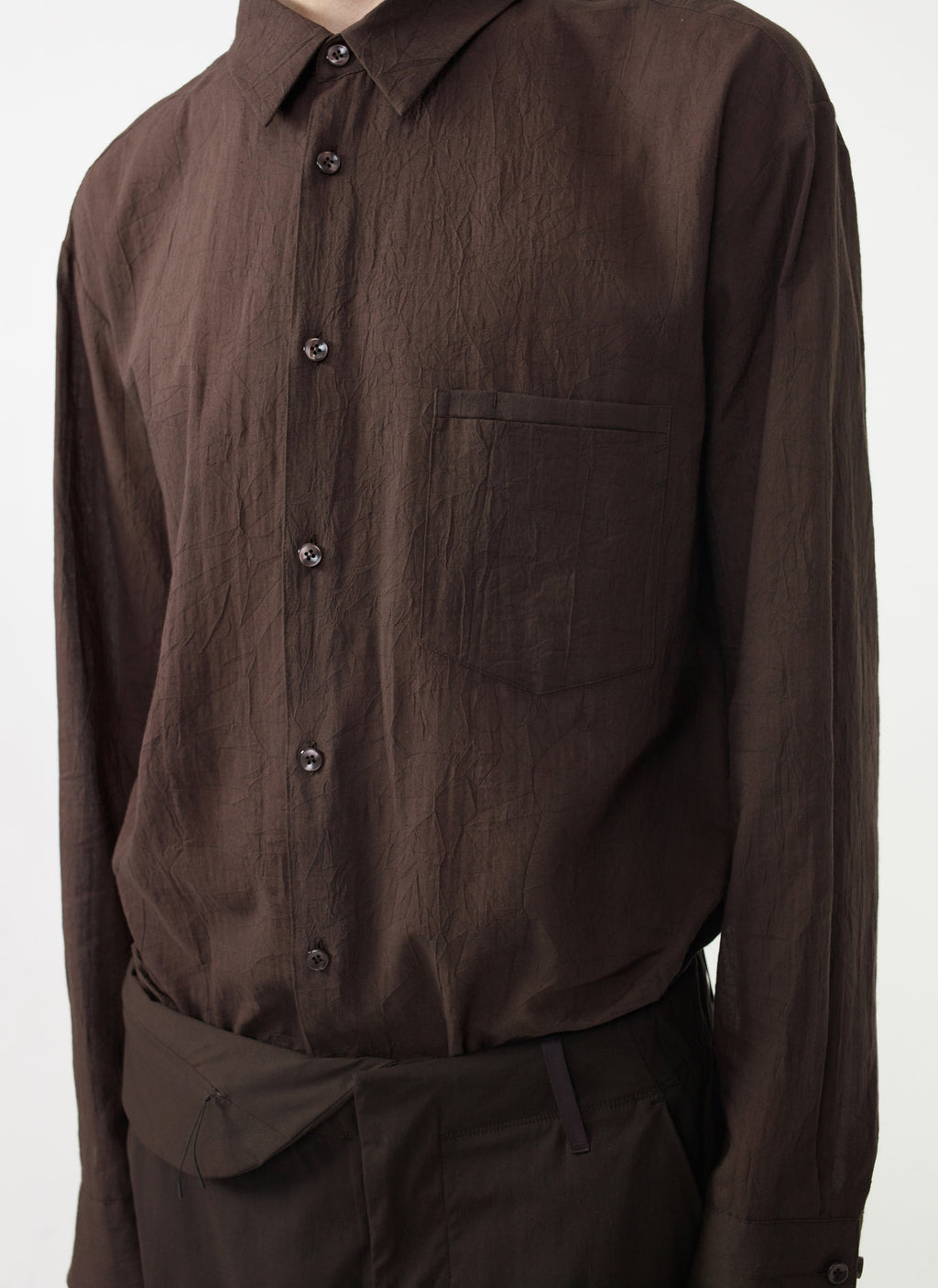 Post Archive Faction - Shirt (Archive) (Brown) product image 1 | TRAB K-Fashion Australia