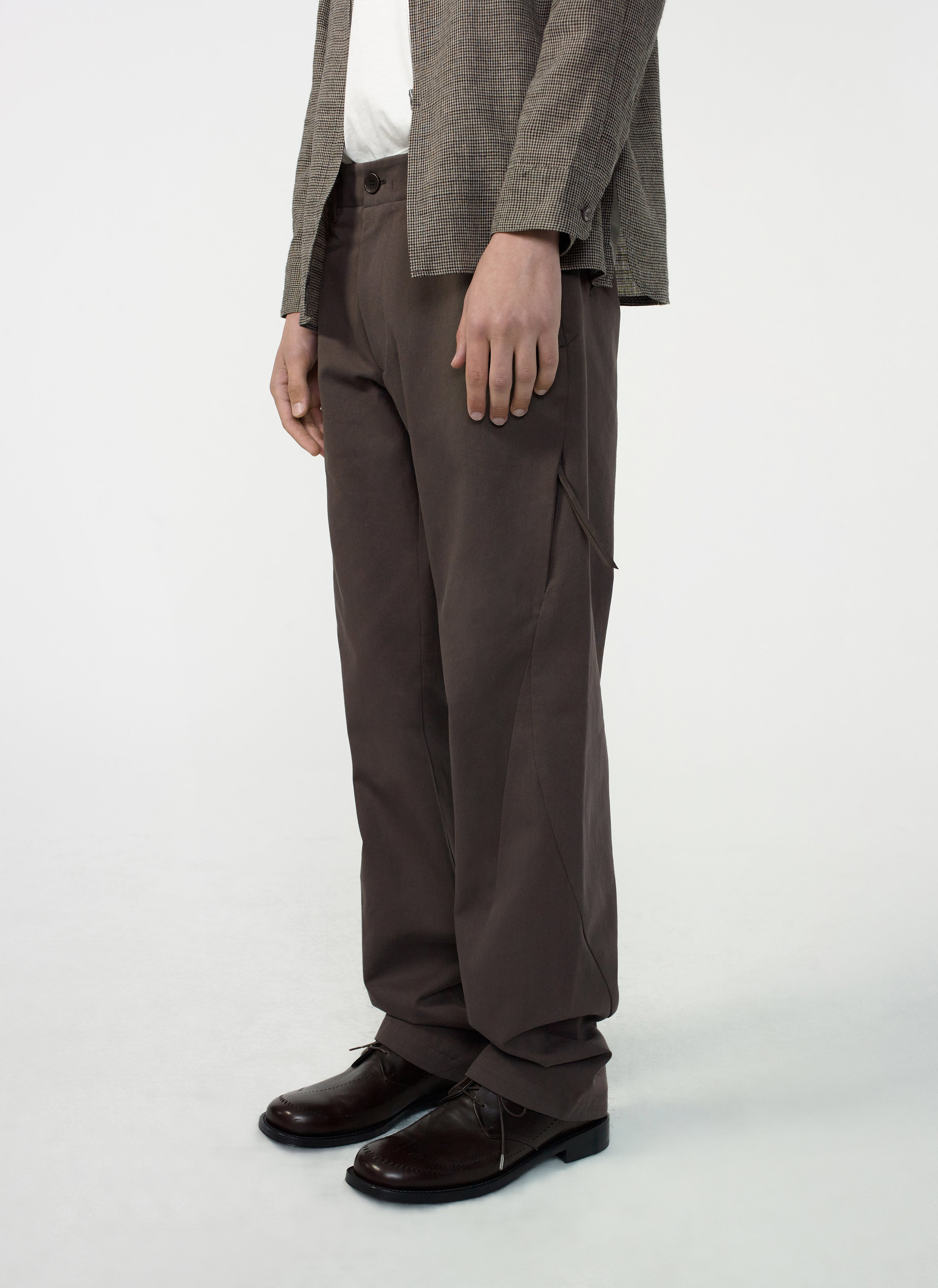 Post Archive Faction - Stream Pants (Archive) (Brown) product image 1 | TRAB K-Fashion Australia