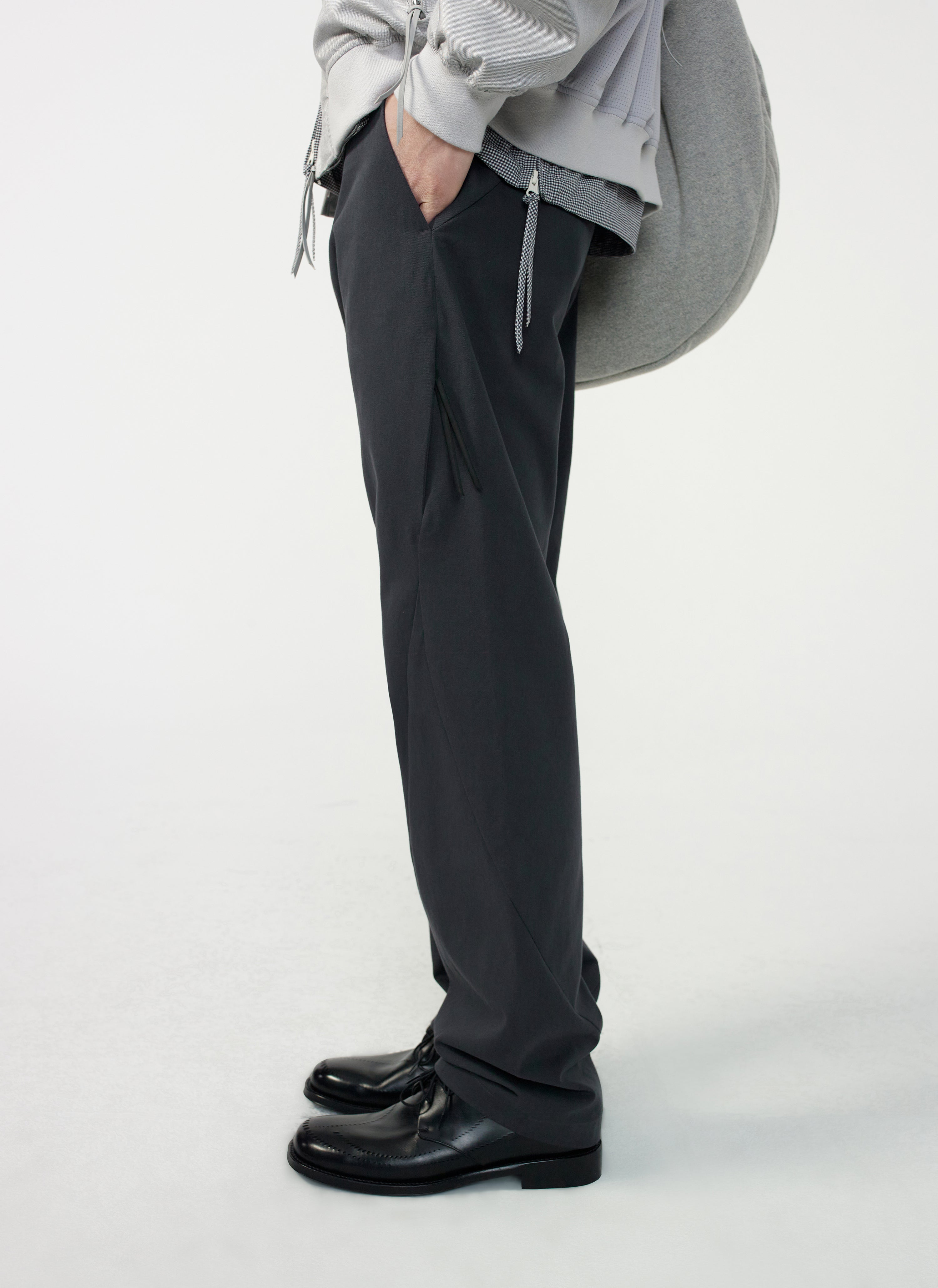 Post Archive Faction - Stream Pants (Archive) (Charcoal) product image 4 | TRAB K-Fashion Australia