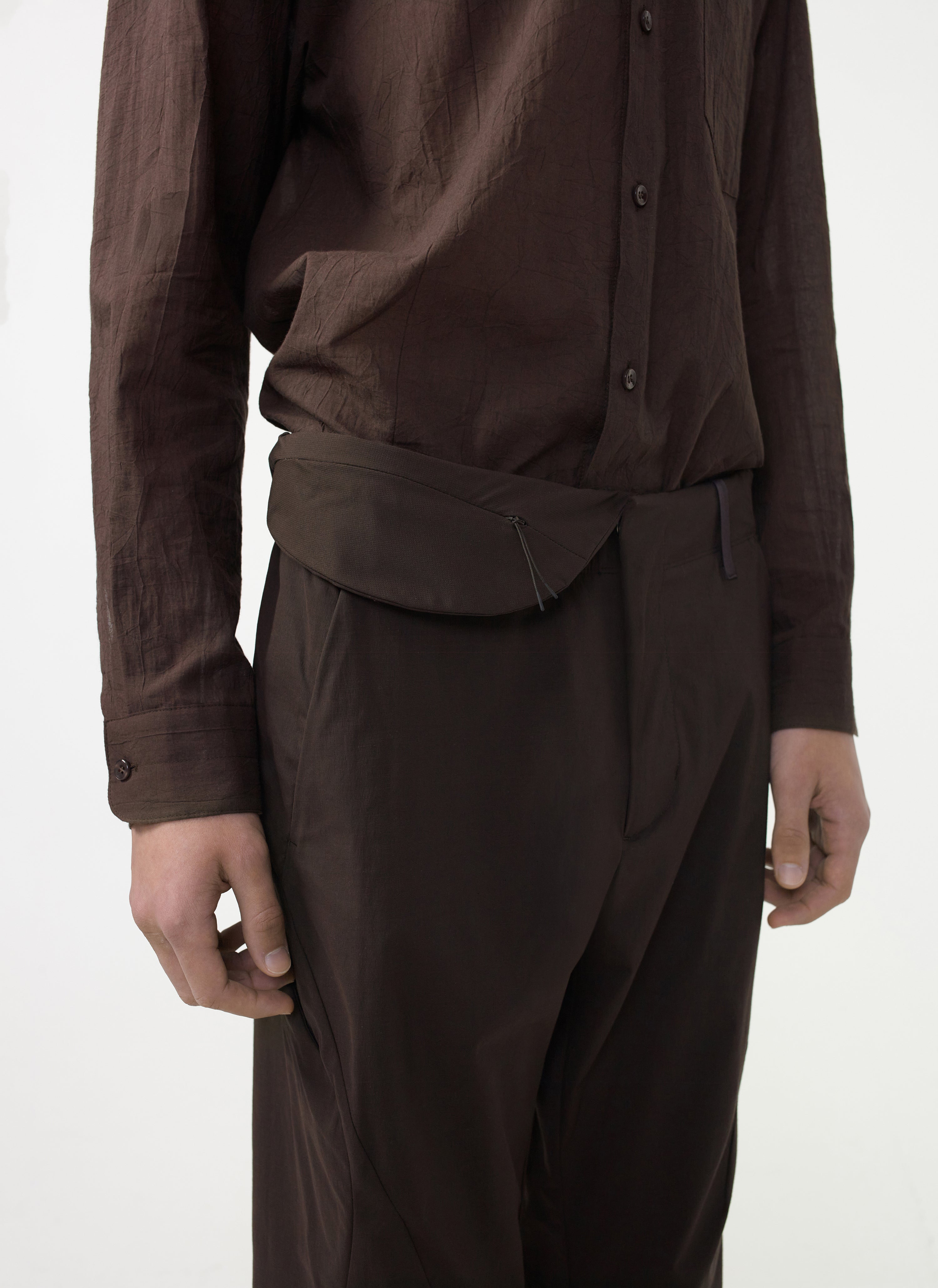 Post Archive Faction - Technical Pants (Archive) (Brown) product image 1 | TRAB K-Fashion Australia