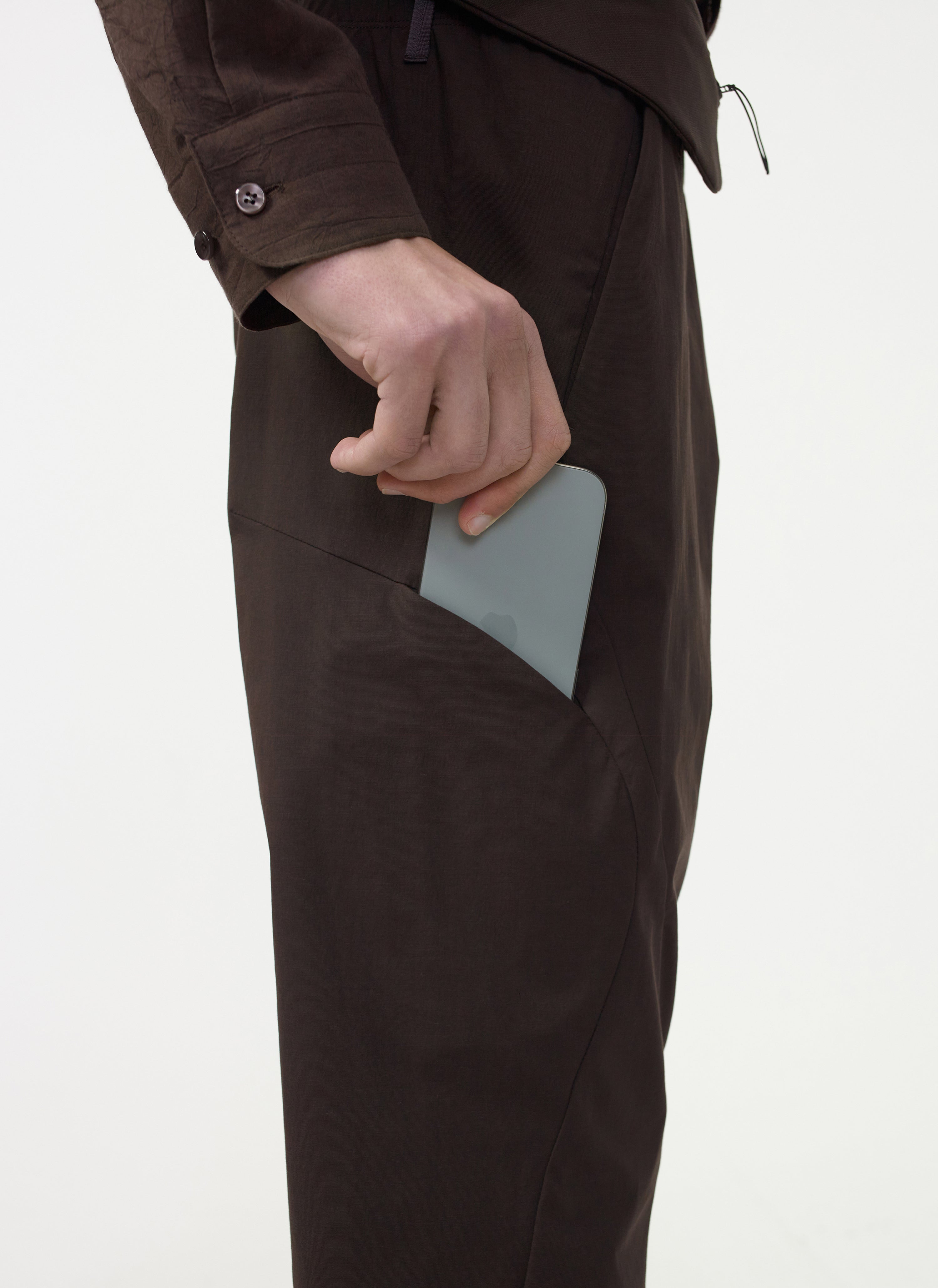 Post Archive Faction - Technical Pants (Archive) (Brown) product image 5 | TRAB K-Fashion Australia