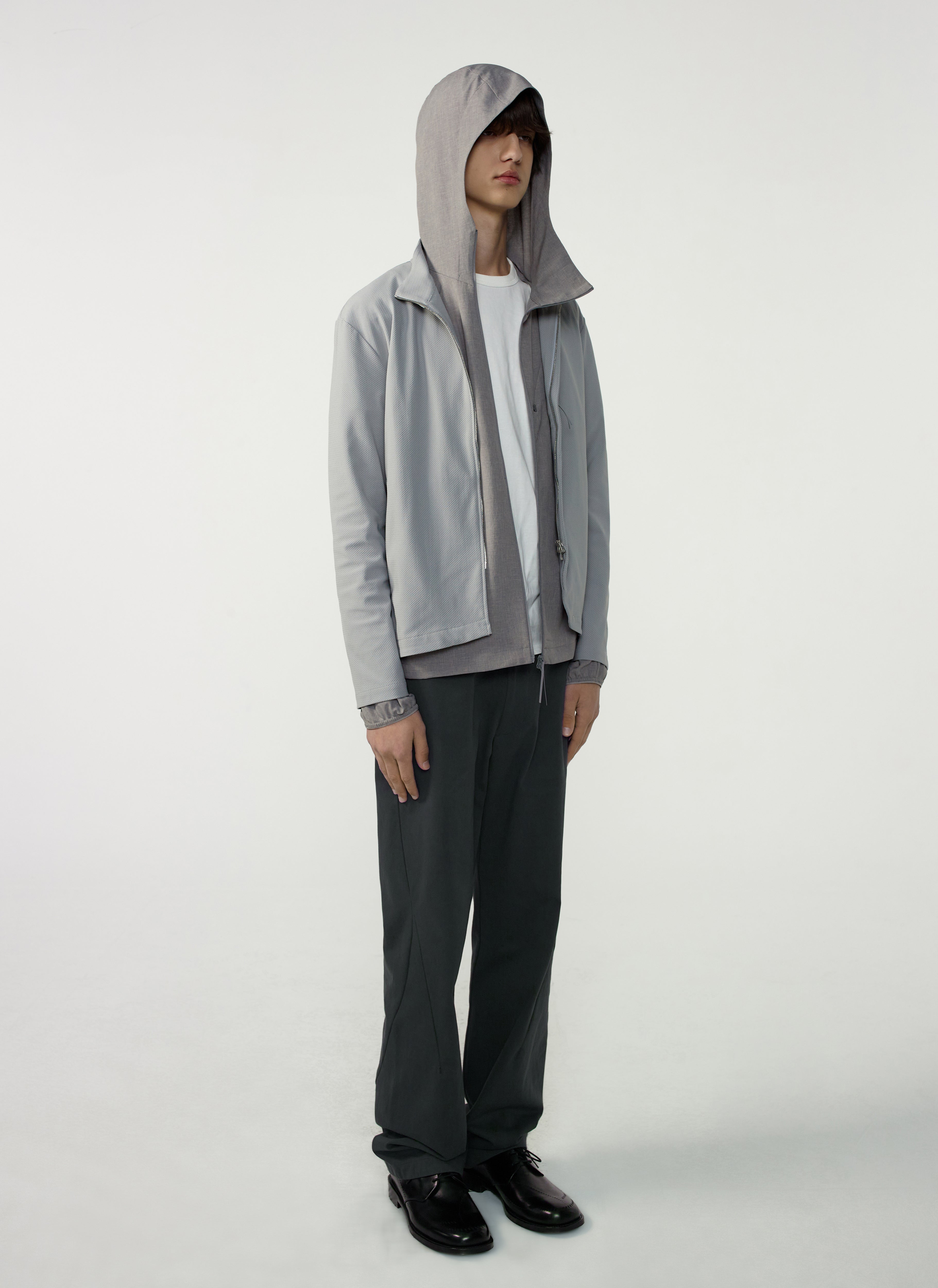 Post Archive Faction - Track Jacket (Archive) (Grey) product image 3 | TRAB K-Fashion Australia