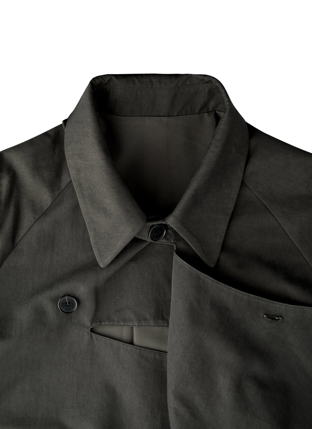 Post Archive Faction - Trimmed Coat (Earth) product image 5 | TRAB K-Fashion Australia