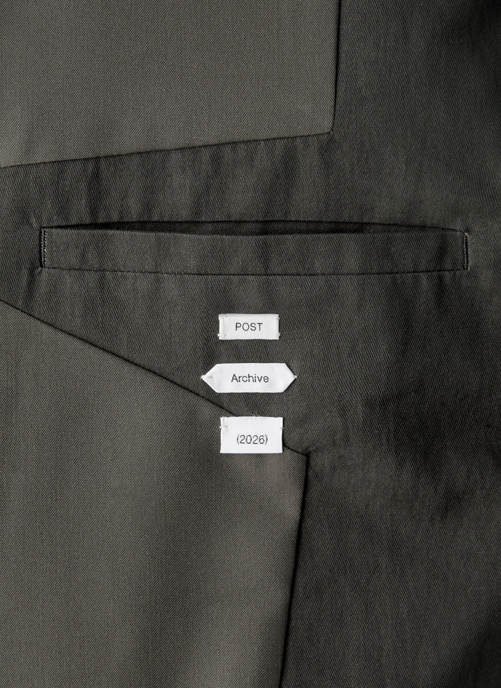 Post Archive Faction - Trimmed Coat (2026) (Earth) product image 6 | TRAB K-Fashion Australia