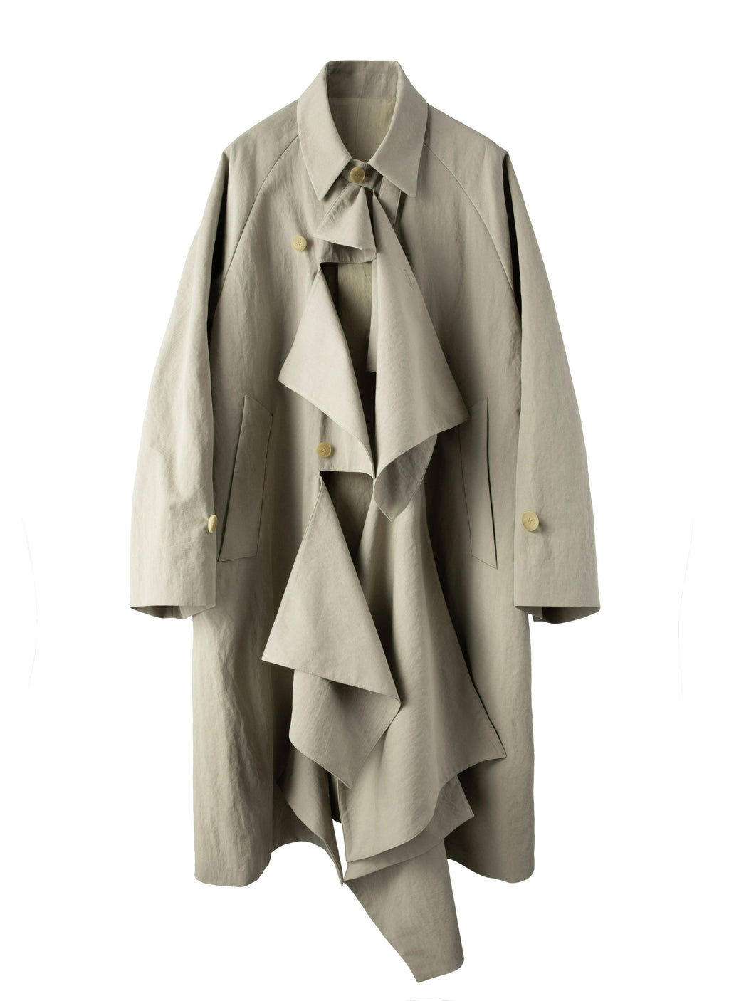 Post Archive Faction - Trimmed Coat (Sand) product image 6 | TRAB K-Fashion Australia